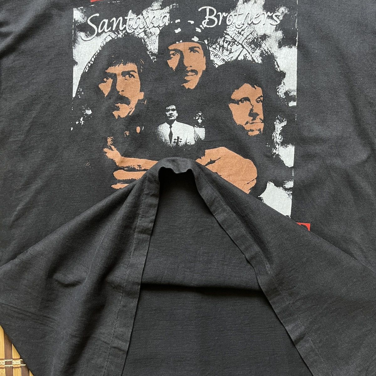 Band Tees × Vintage Rock Santana Brothers In Concert Tour 95 TShirt Size US L / EU 52-54 / 3 - 19 Thumbnail