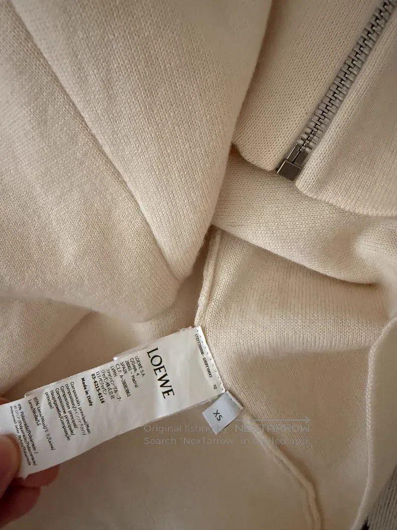 Loewe Loewe Embossed Logo Wool Jacket Size XS / US 0-2 / IT 36-38 - 4 Thumbnail