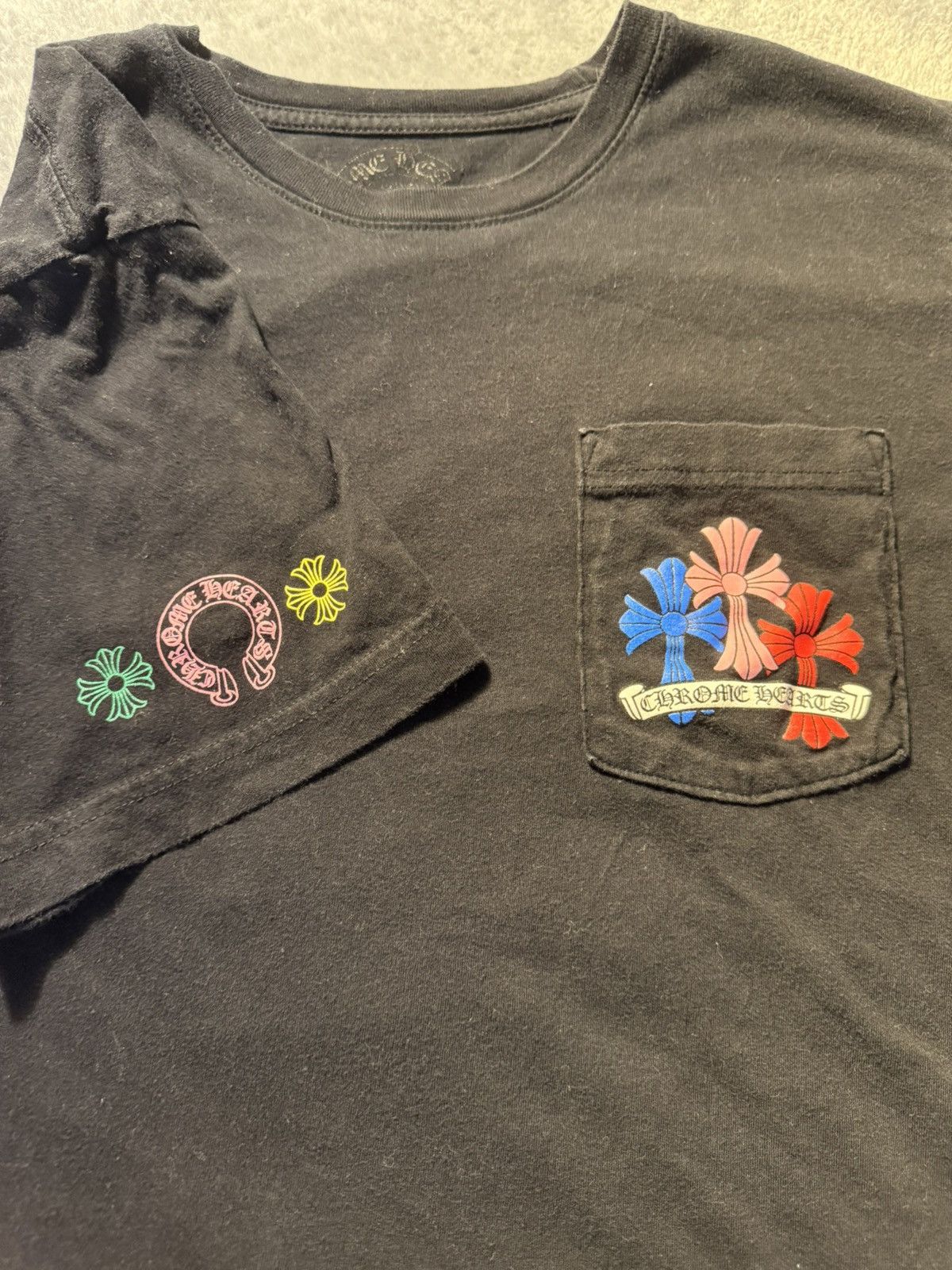 Chrome Hearts Chrome Hearts Multi Color Cross T Shirt Size US M / EU 48-50 / 2 - 6 Thumbnail