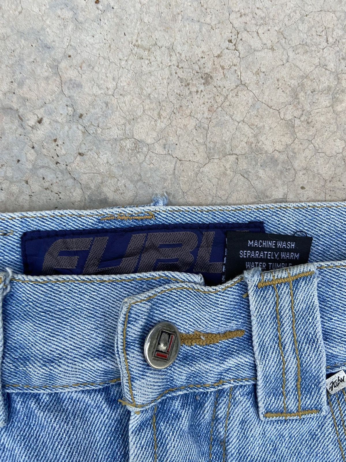 Fubu 🔥 Vintage y2k FUBU jeans baggy pants street fashion jnco Size US 30 / EU 46 - 7 Thumbnail