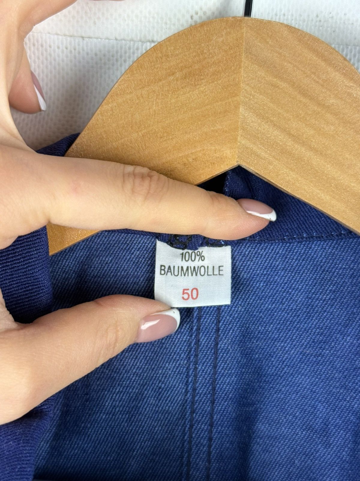Le Laboureur Vintage French / German Sanforize Work Jacket Chore Coat Size US M / EU 48-50 / 2 - 12 Thumbnail