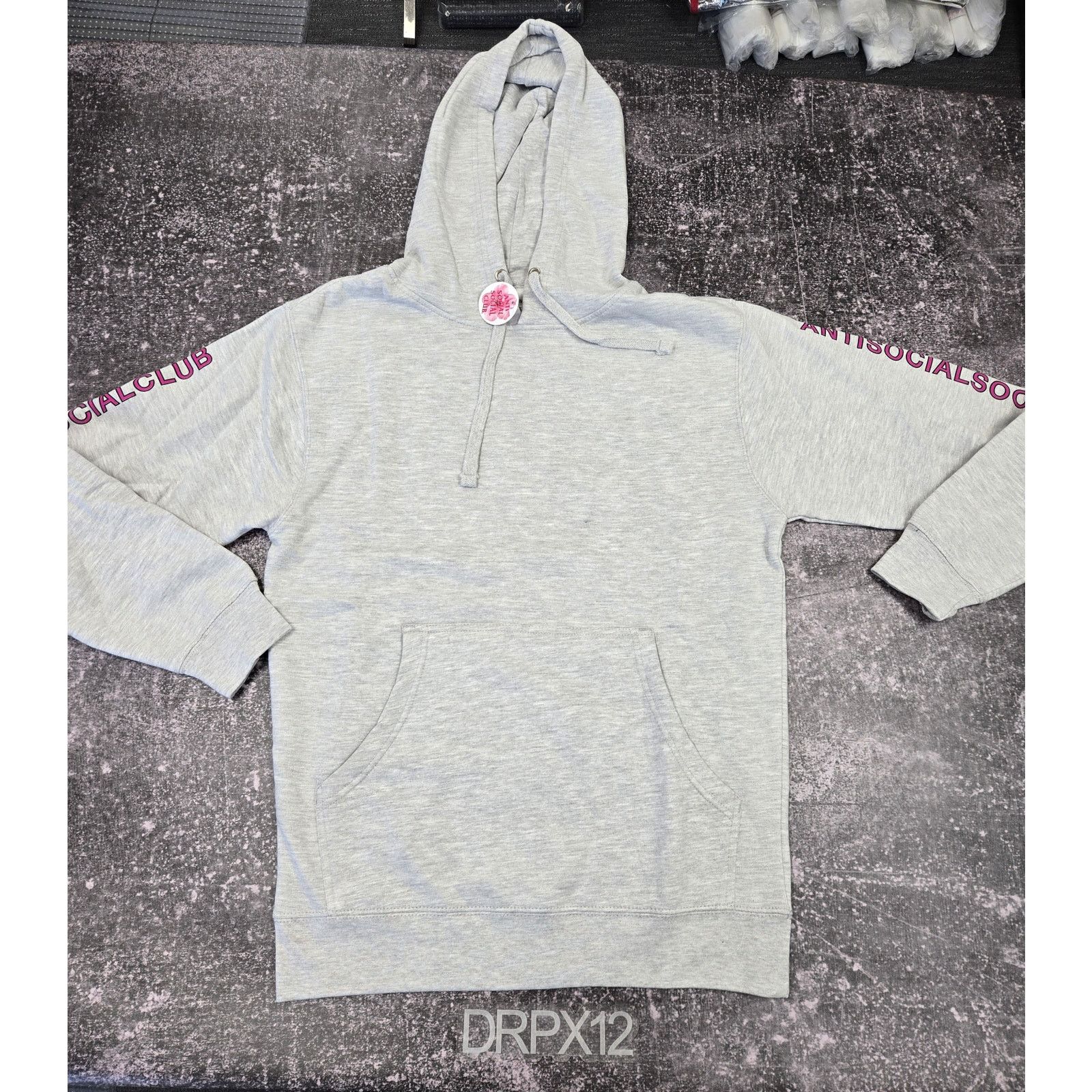 Anti Social Social Club Anti Social Social Club Berlin Grey Hoodie Size Small New Size S / US 4 / IT 40 - 2 Thumbnail