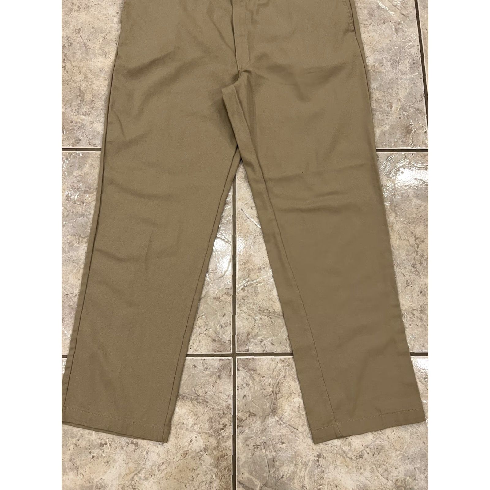 Dickies VINTAGE Dickies 874 Khaki Original Fit Twill Work Pants Mens 42X32 Straight Size US 42 / EU 58 - 6 Thumbnail