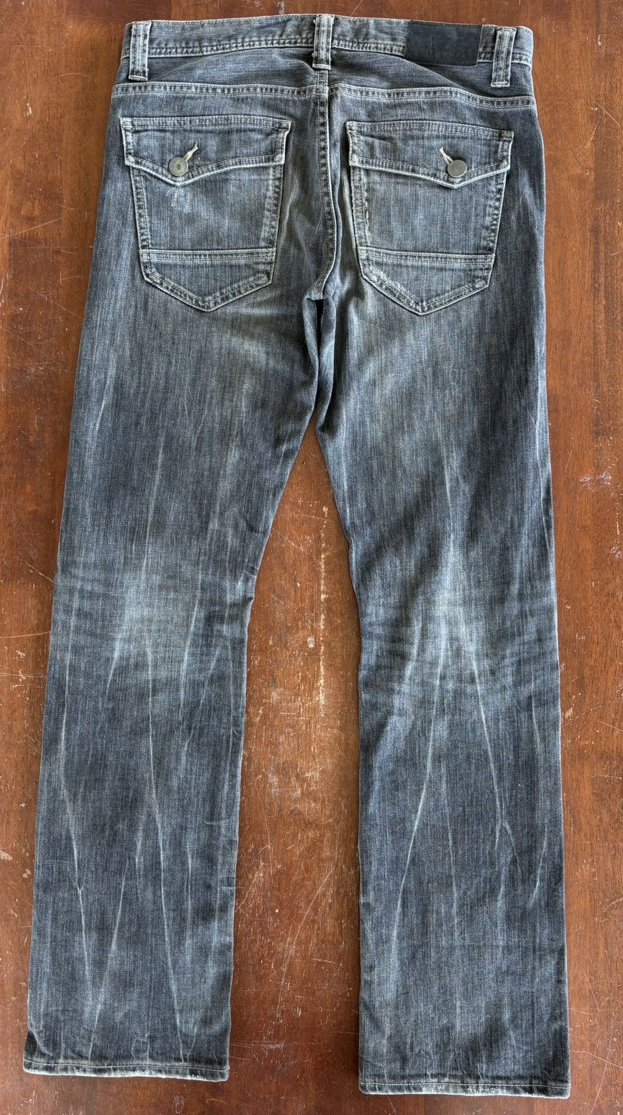 Uniqlo Uniqlo Slim Fit Streetwear Denim Nice Pocket Size US 33 - 8 Thumbnail