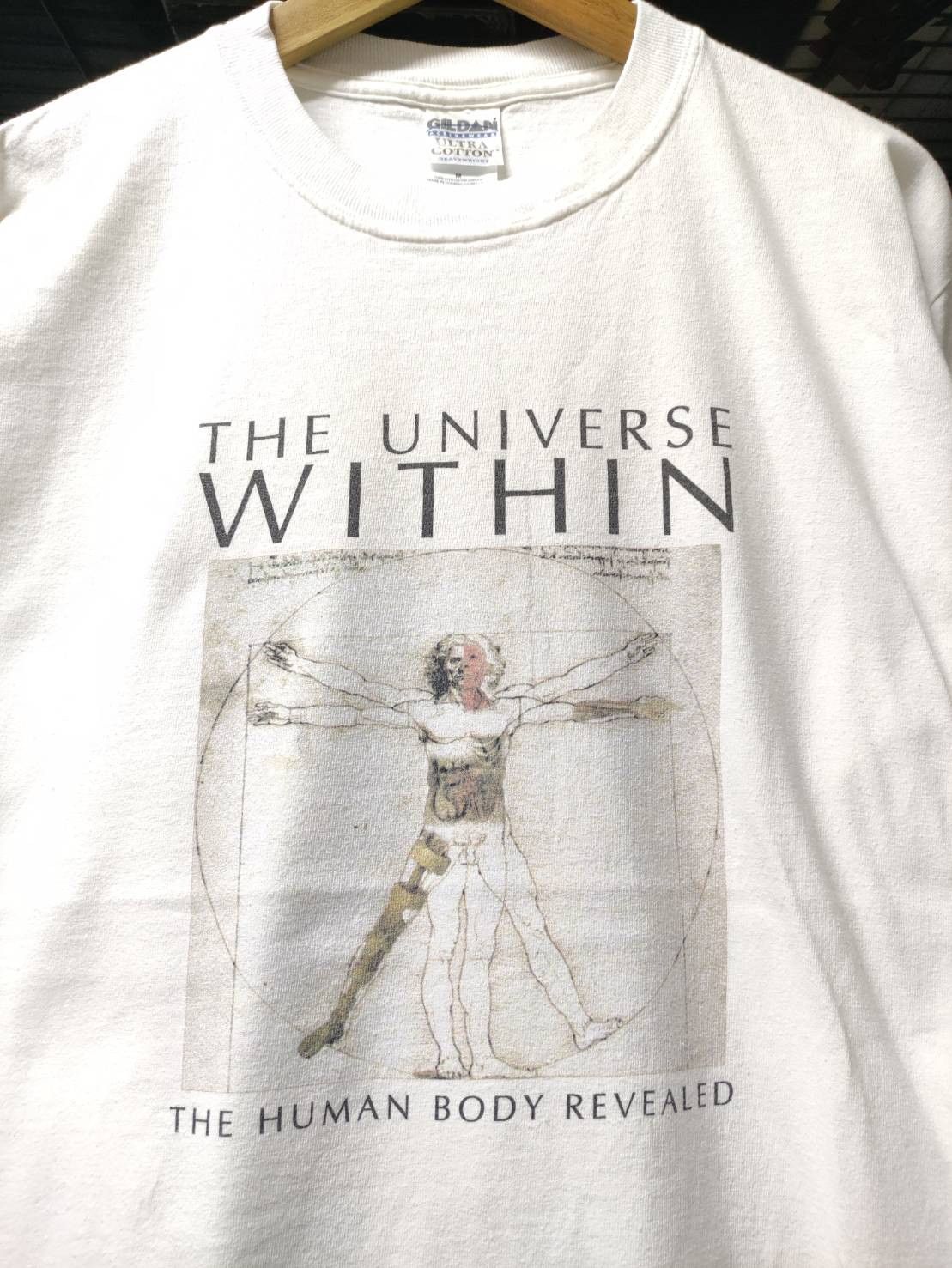 Vintage Vtg 00's Leonardo Da Vinci " The Human Body Revealed " Size US M / EU 48-50 / 2 - 1 Thumbnail