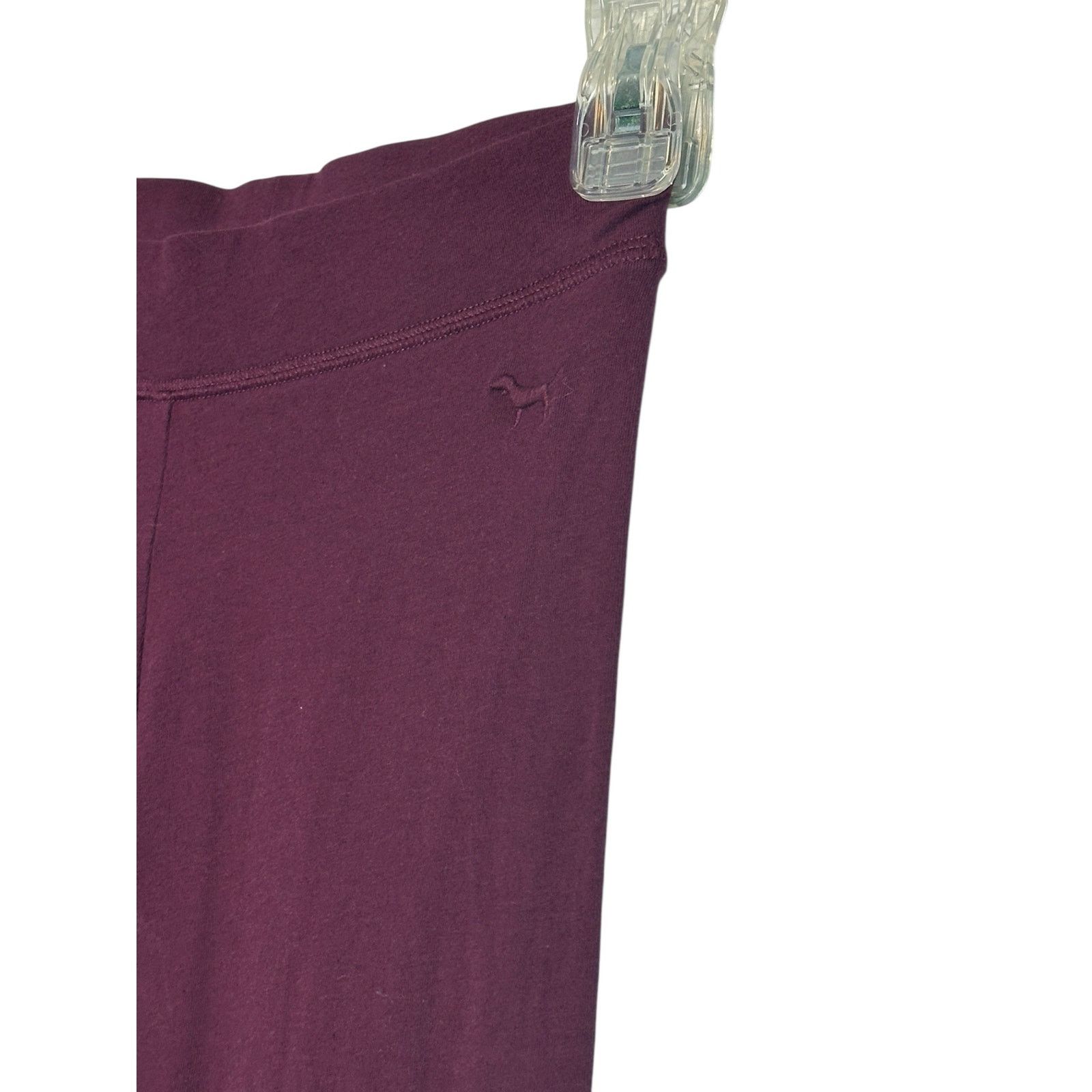Pink Pink by Victoria Secret burgundy leggings size XS Size 28" / US 6 / IT 42 - 6 Thumbnail