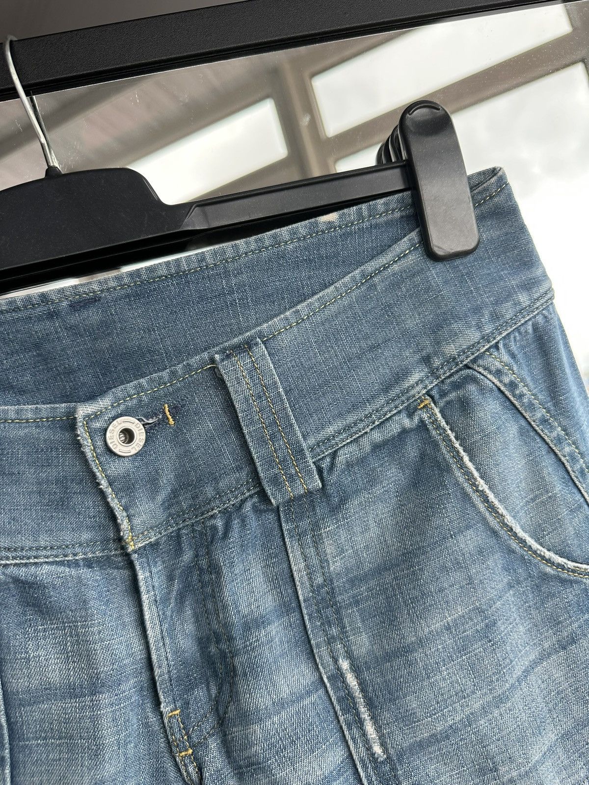 Diesel Vintage Diesel Woman 00s Flared Y2K Jeans Size 30" / US 8 / IT 44 - 3 Thumbnail