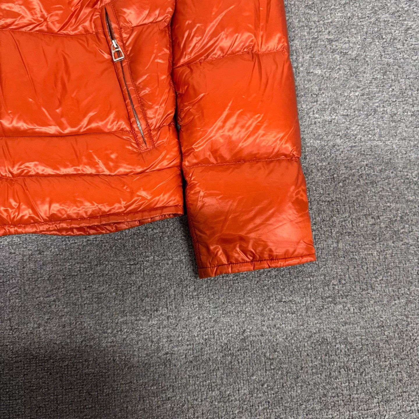 Hermes Hermes Viral Orange Lightweight Down Jacket M 99 New Size US M / EU 48-50 / 2 - 4 Thumbnail