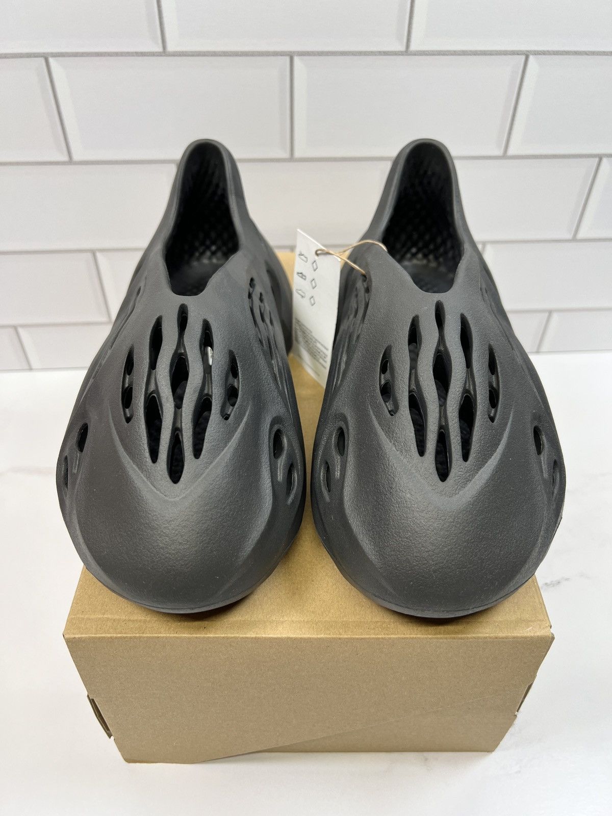 Adidas Adidas Yeezy Foam Runner Runners Slippers Black | Grailed