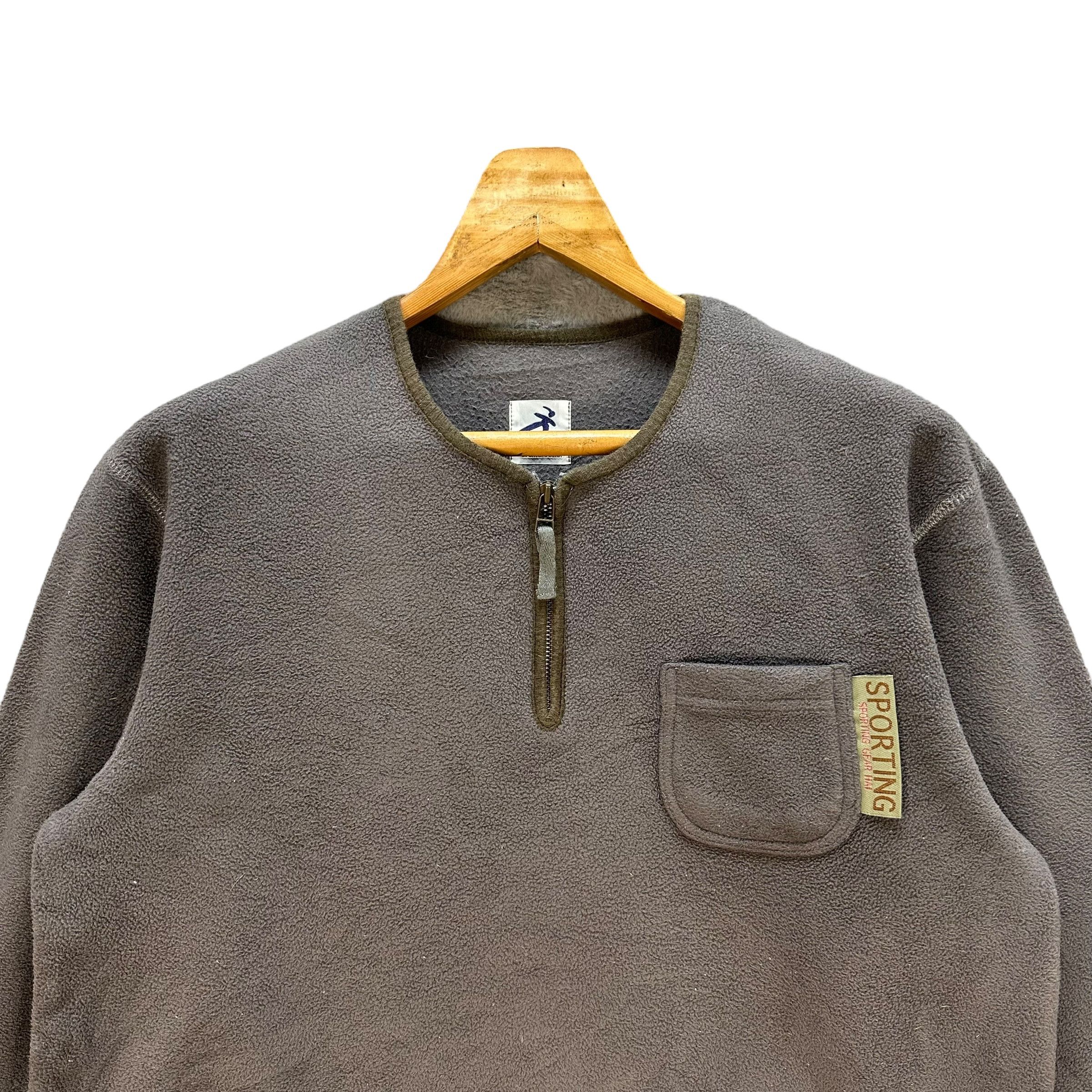 Hai Sporting Gear 90’s HAI SPORTING GEAR Half Zip Pullover Fleece #106-1465 Size US M / EU 48-50 / 2 - 2 Thumbnail