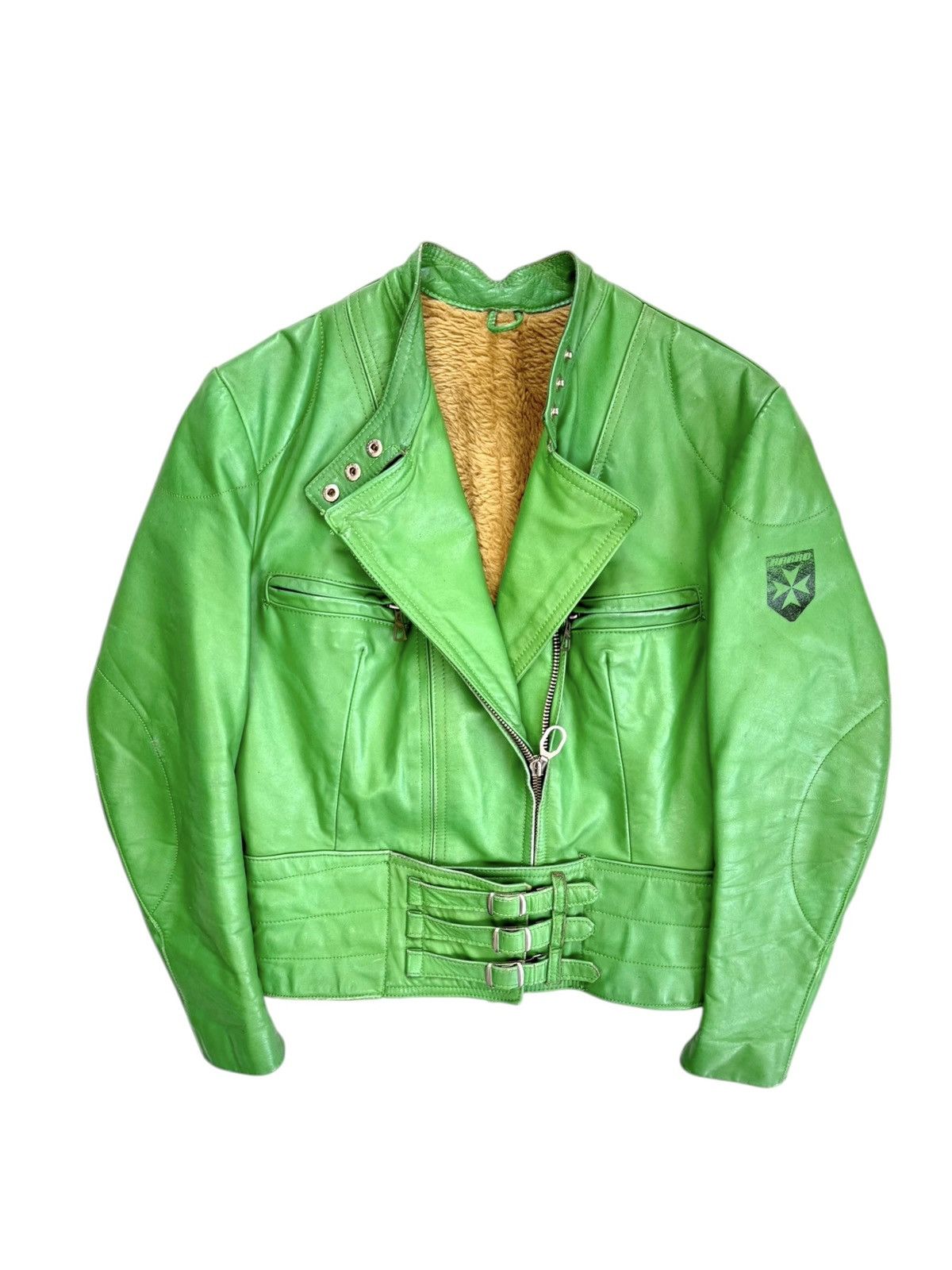 Genuine Leather 70-80 Harro Motorcycle Racing Vintage Leather Jacket Size US S / EU 44-46 / 1 - 1 Thumbnail