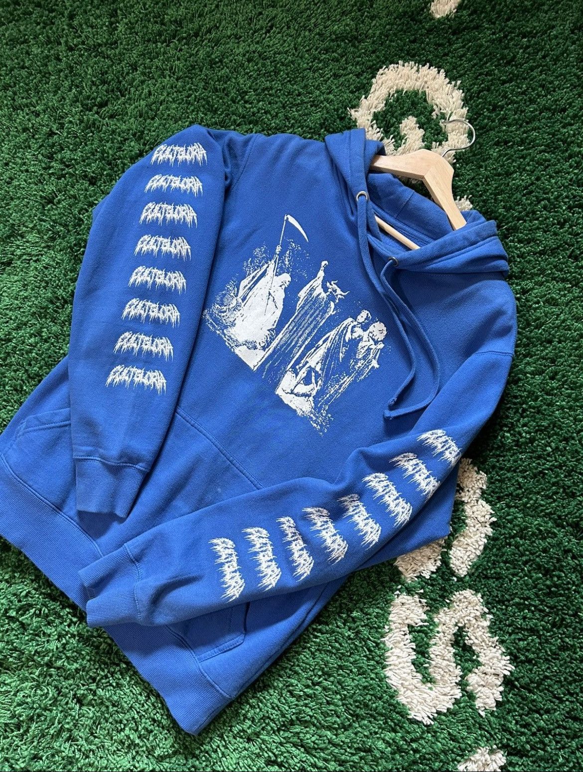 Other Cultgloria Grim Reaper & Satan Hoodie Size Medium Preowned Size US M / EU 48-50 / 2 - 1 Thumbnail