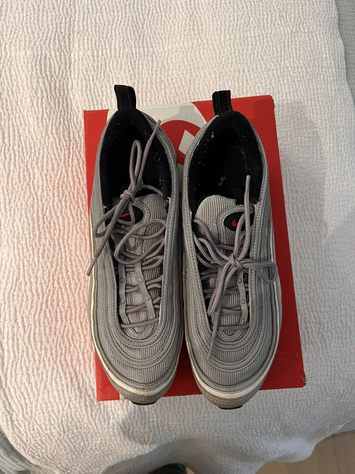 Nike NIKE AIR MAX 97 OG - SILVER BULLET Size US 10 / EU 43 - 6 Thumbnail