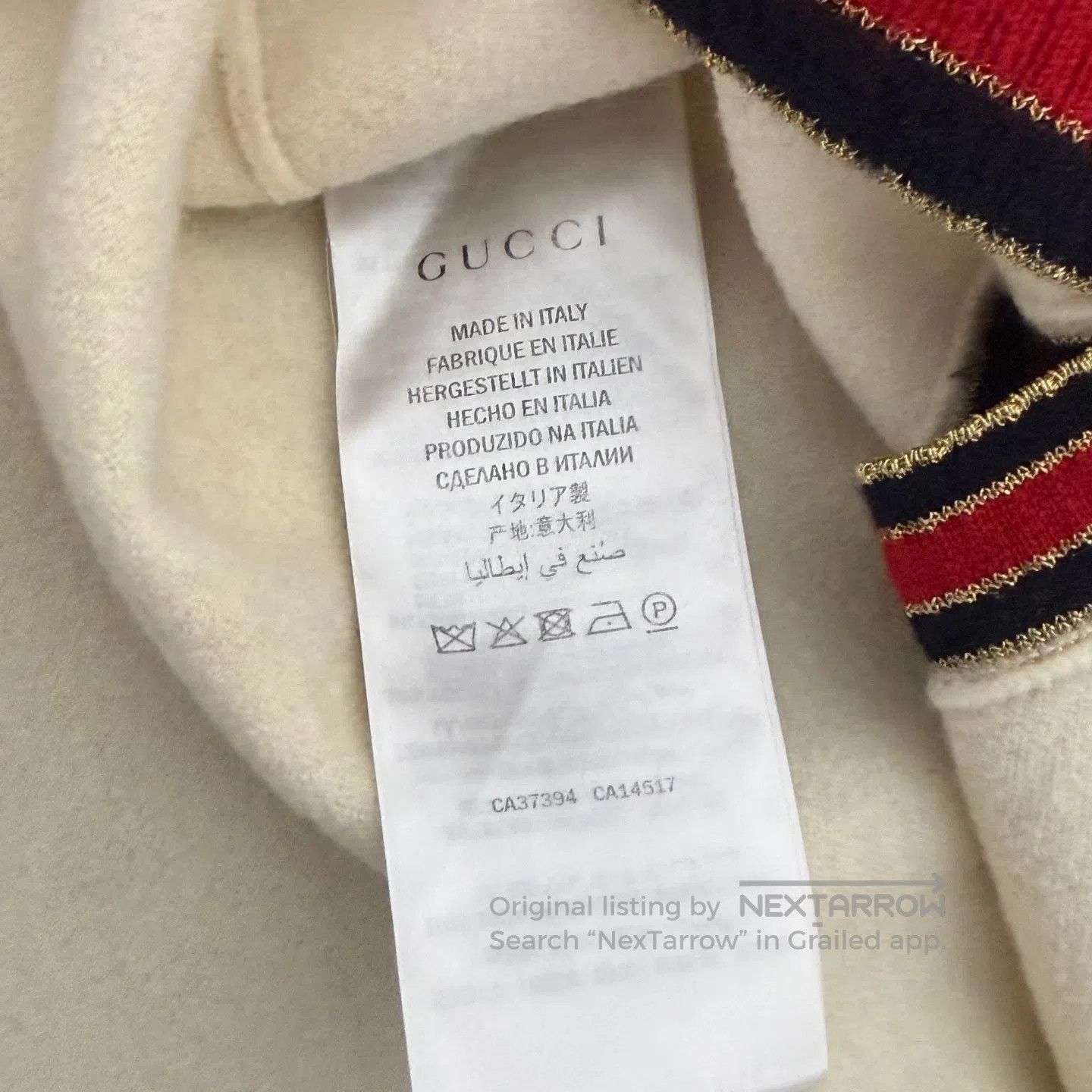 Gucci Guicci White Knit Cardigan| Size L / US 10 / IT 46 - 5 Thumbnail