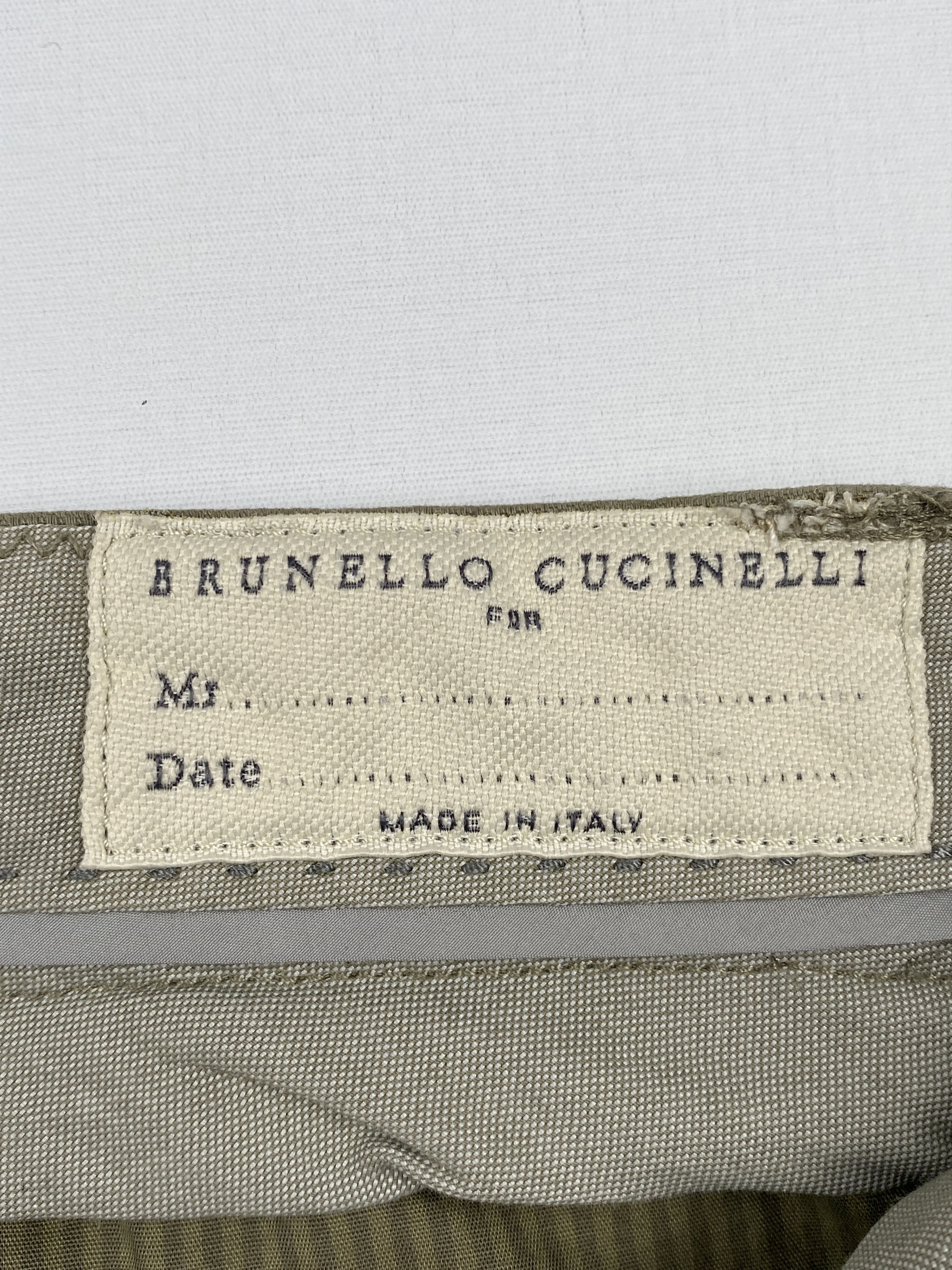Brunello Cucinelli Multi Pocket Cargo Pants Size US 30 / EU 46 - 12 Thumbnail