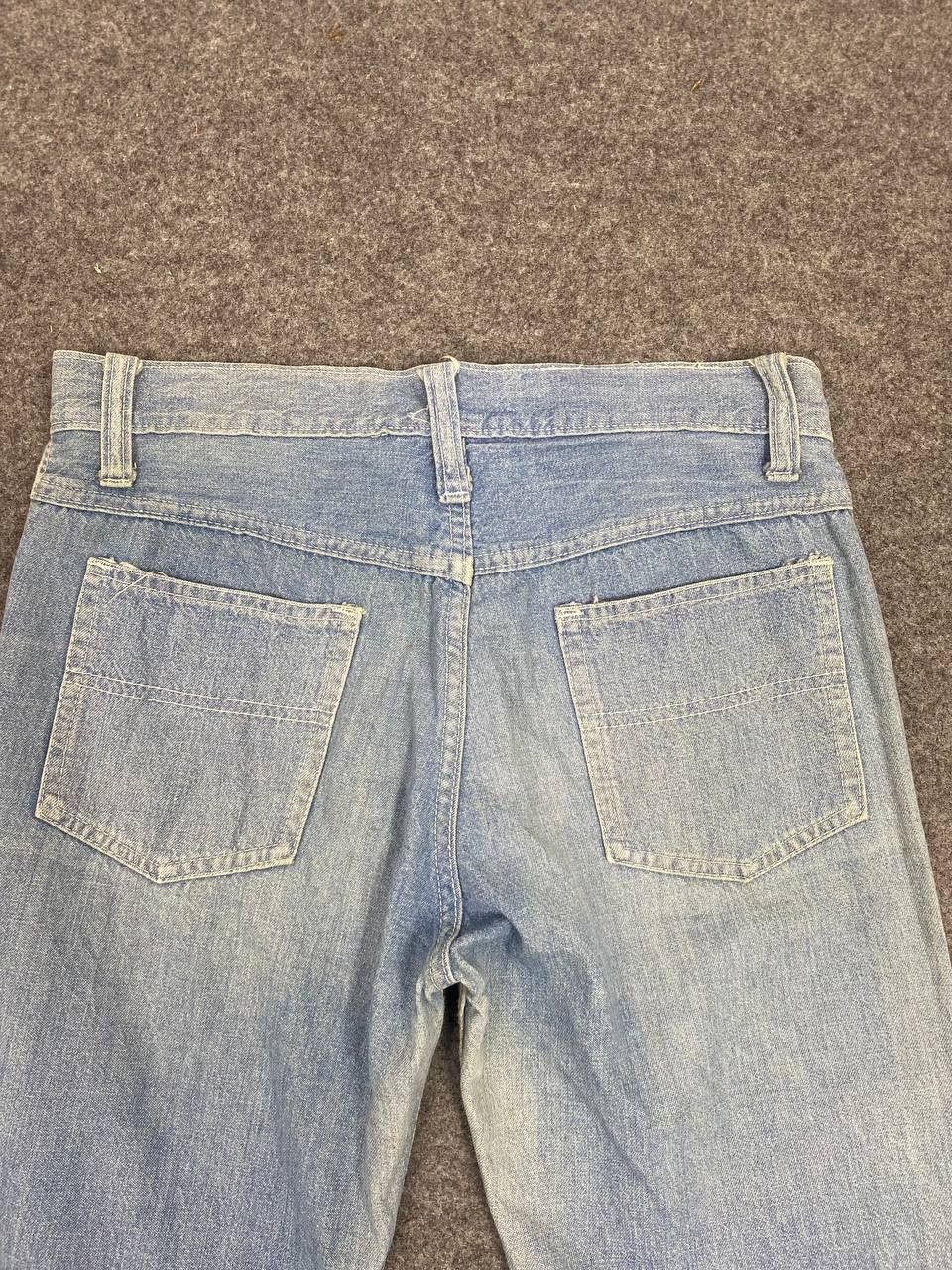 Japanese Brand vintage japanese brand bootcut flare denim nice design Size US 29 - 3 Thumbnail