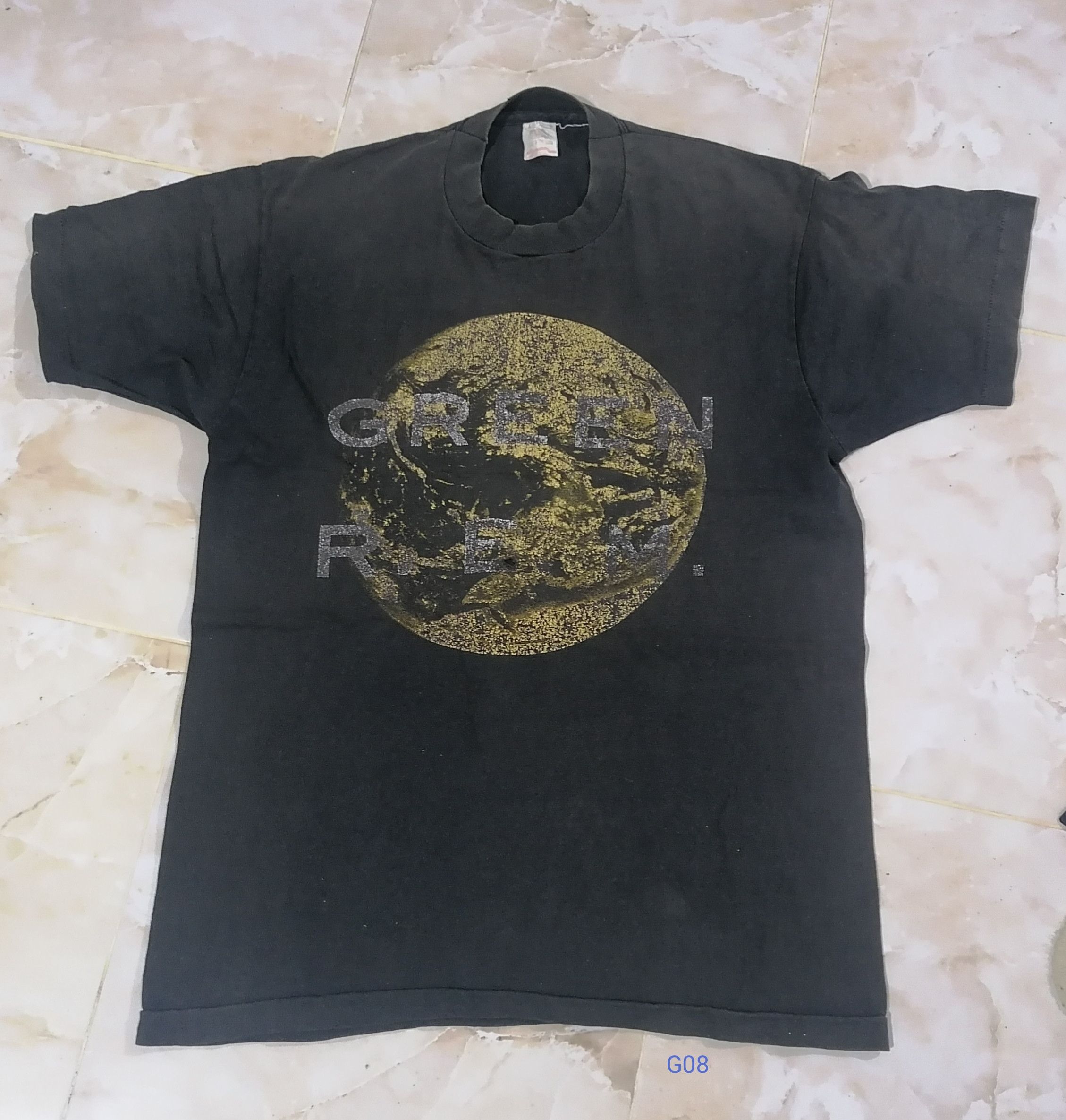 Vintage discount Mens SpaceHog Black Shirt - Size Large