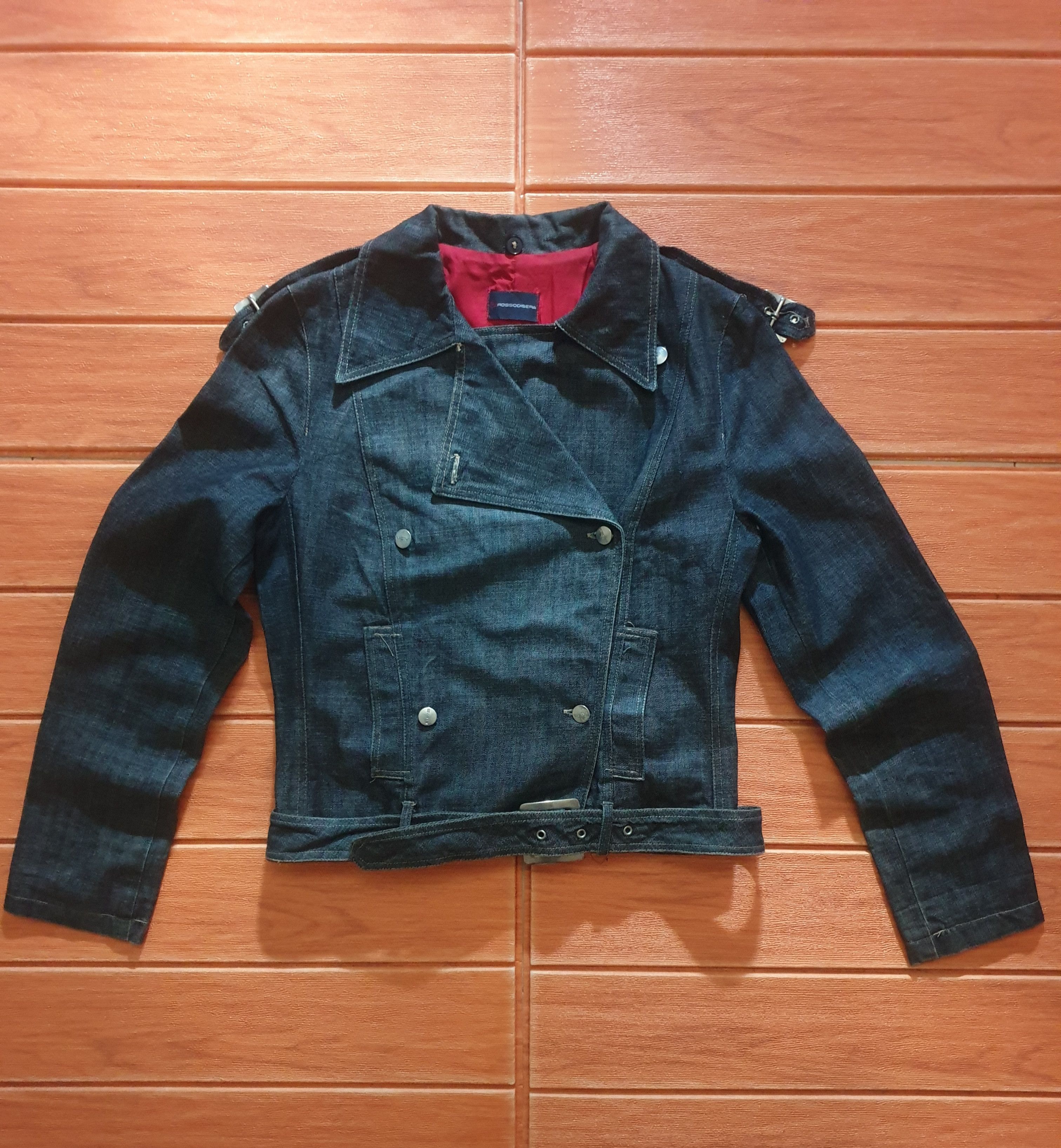 If Six Was Nine 💥Rossodiesera punk rock harajuku Made in ITALY Jacket Size US XS / EU 42 / 0 - 1 Thumbnail