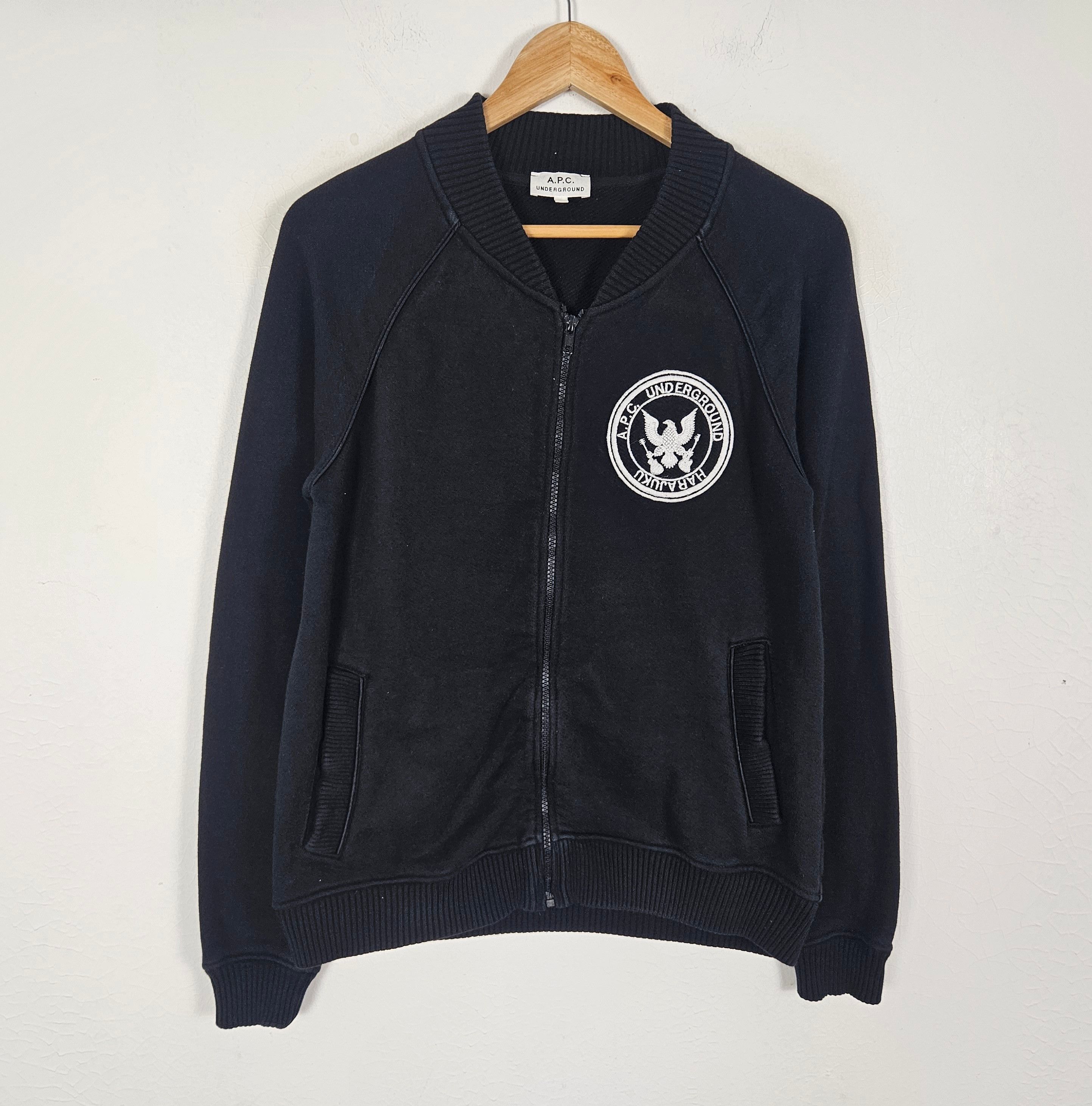 A.P.C. APC Underground Harajuku Zipper Jacket Size US S / EU 44-46 / 1 - 2 Thumbnail