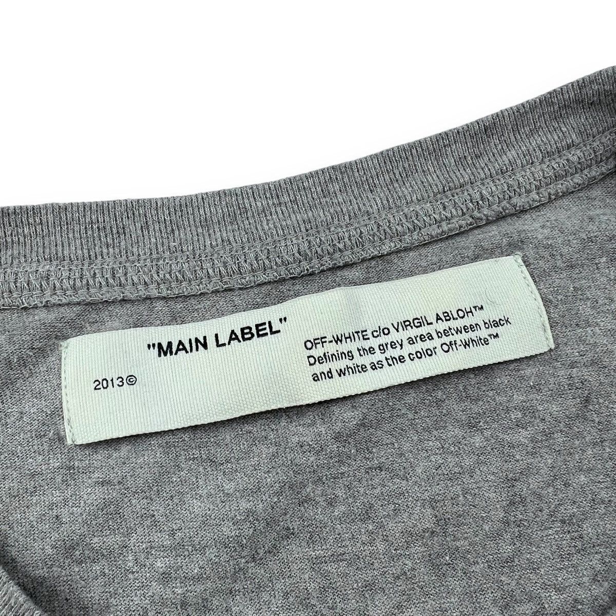 Off-White Off-White Industrial 3M Arrows Grey T Shirt Size US L / EU 52-54 / 3 - 5 Thumbnail