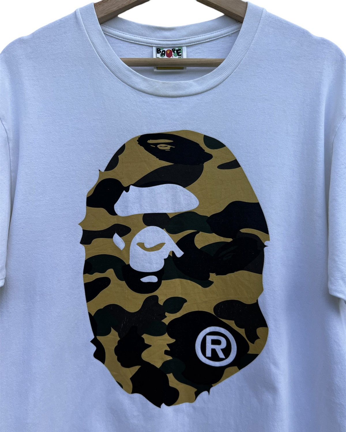 Bape 1st Camo Big Ape Head Tee Size US L / EU 52-54 / 3 - 2 Thumbnail