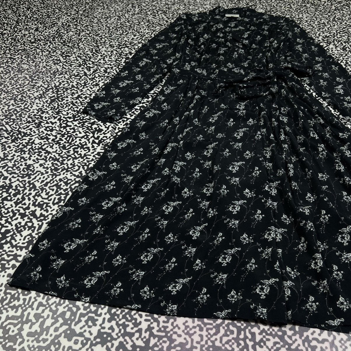 Laura Ashley Vintage Y2K Laura Ashley Archive Floral Flared Maxi Dress Size L / US 10 / IT 46 - 5 Thumbnail