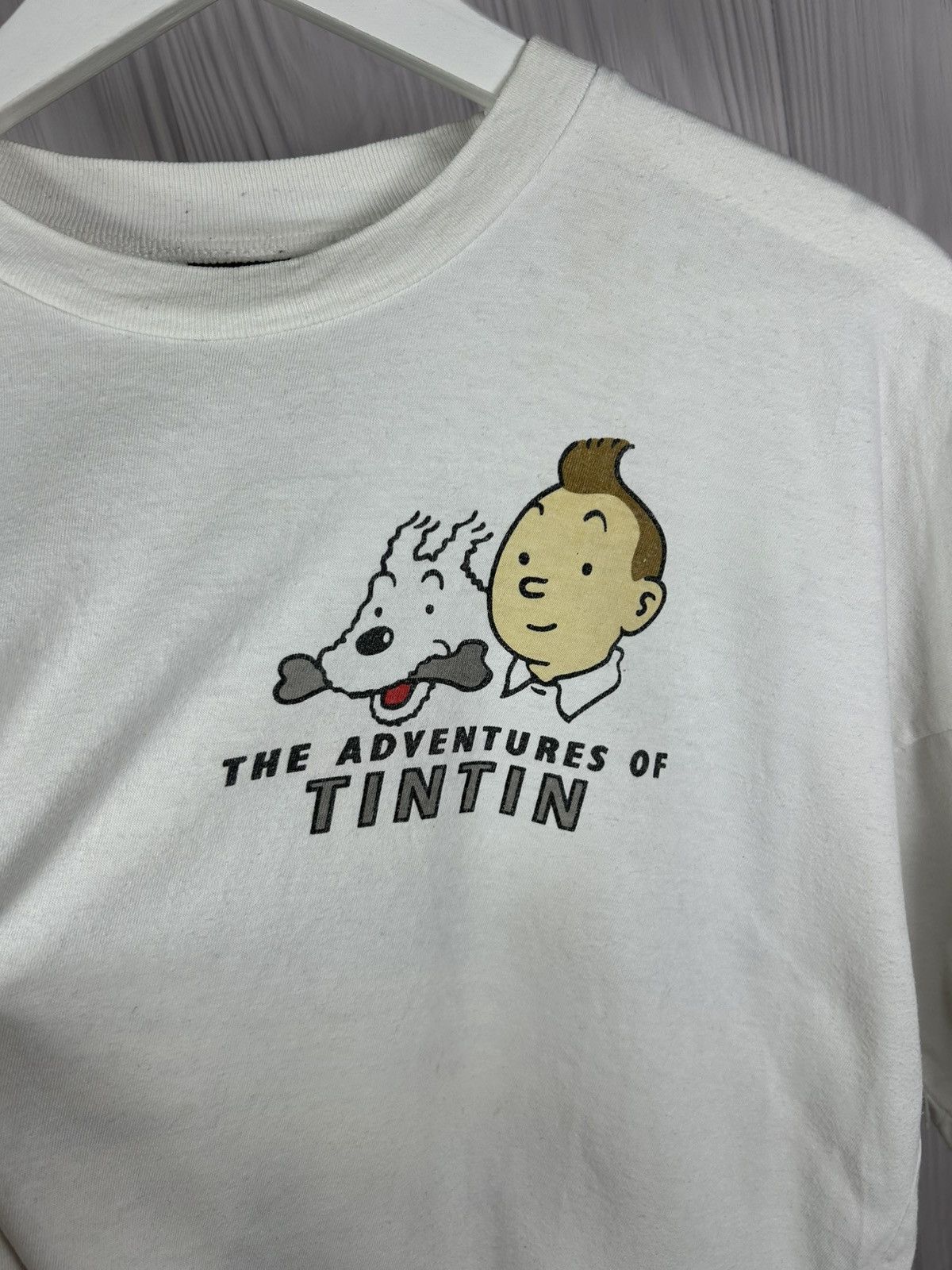 Vintage Vintage The Adventures Of Tintin Explorers On The Moon Sz XL Size US XL / EU 56 / 4 - 14 Thumbnail