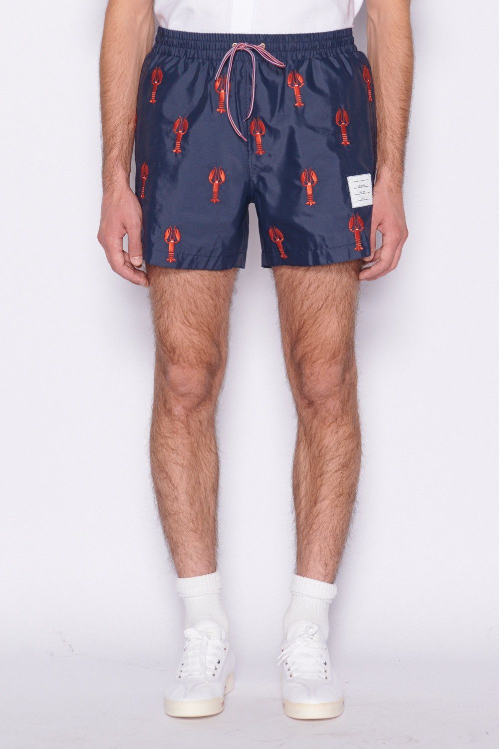 Thom Browne Thom Browne Solid Swim Tech Lobster Swim Shorts Size US 34 / EU 50 - 1 Thumbnail