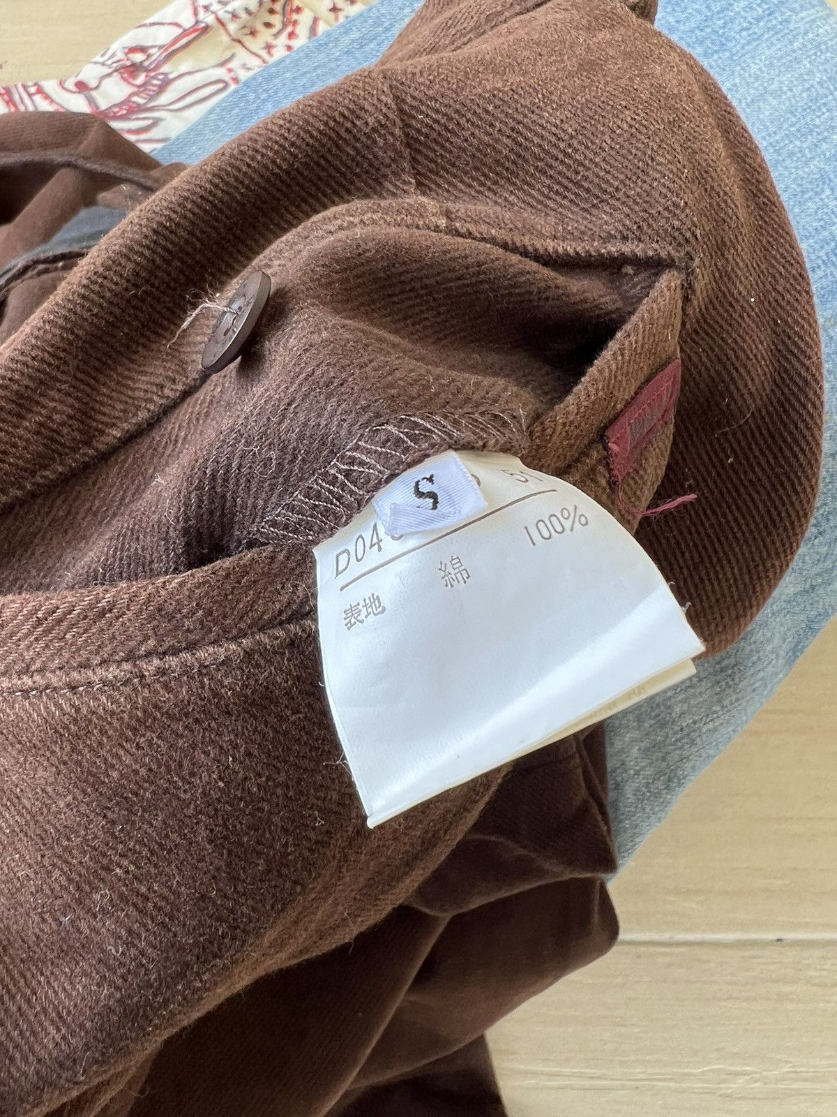 Mademoiselle Non Non Papas Japan X Tessuti Sondrio Baggy Gabardine Trouser Pant Size US 29 - 22 Thumbnail