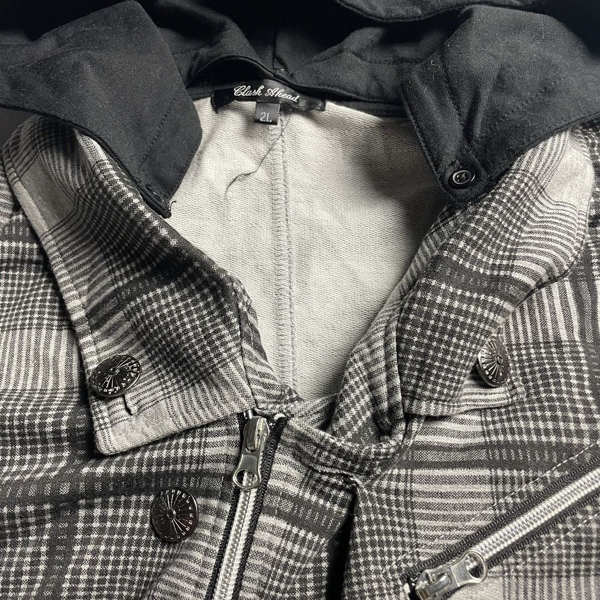 If Six Was Nine 🇯🇵 CLASH AHEAD PUNK GOTHIC ASYMMETRICAL SLEEVELESS JACKET Size US XL / EU 56 / 4 - 8 Thumbnail