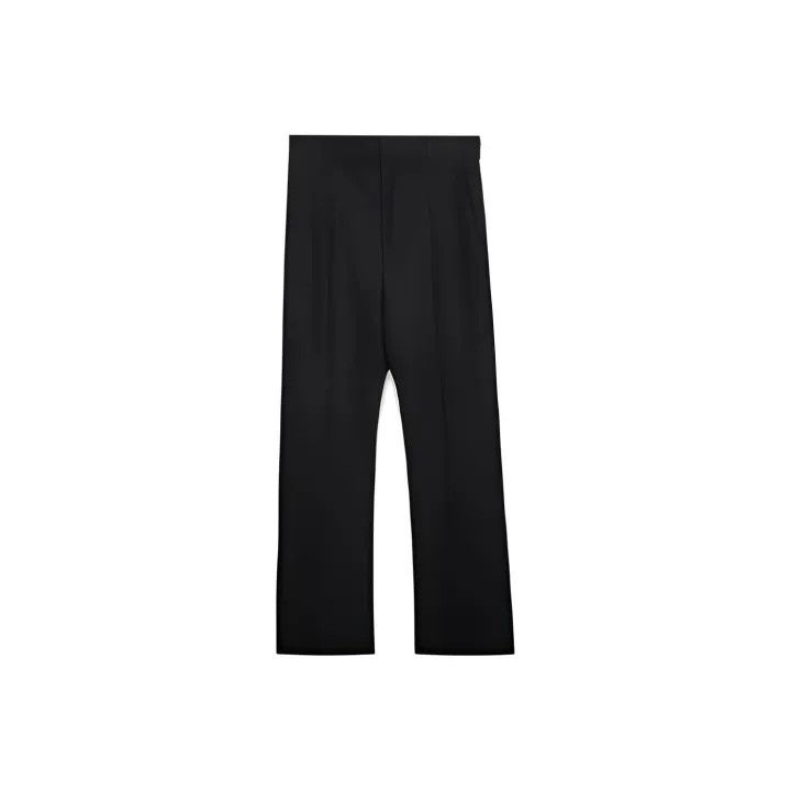 Loewe Loewe Black Casual Straight-Leg Trousers for Men Size US 44 / EU 60 - 1 Thumbnail