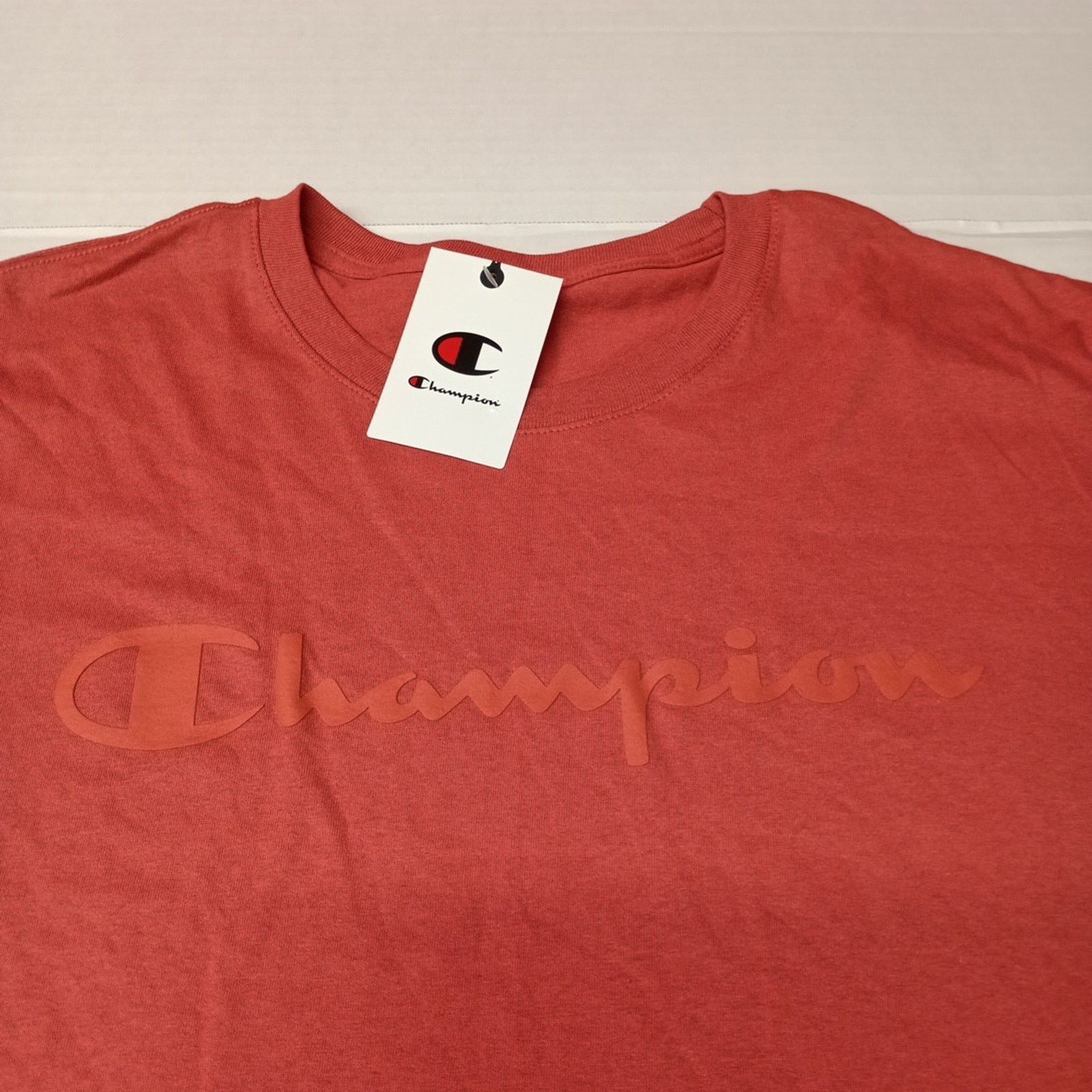 Champion Champion Classic Graphic Tee T-Shirt Men's 2XL Picante Pink Size US XXL / EU 58 / 5 - 2 Thumbnail