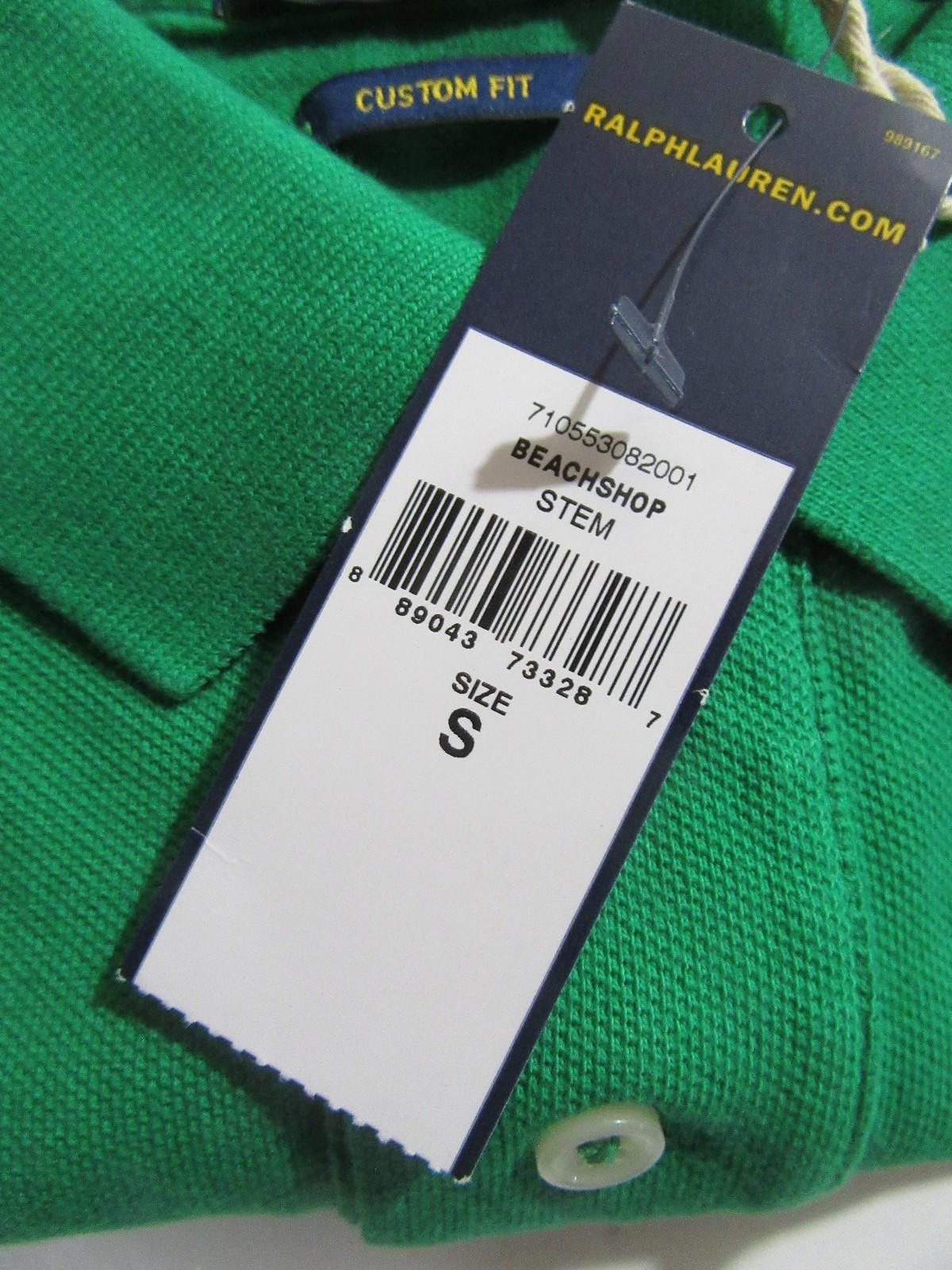 Polo Ralph Lauren Polo Ralph Lauren Mens Custom Fit Slim Dip Dyed Shirt S NWT Size US S / EU 44-46 / 1 - 5 Thumbnail