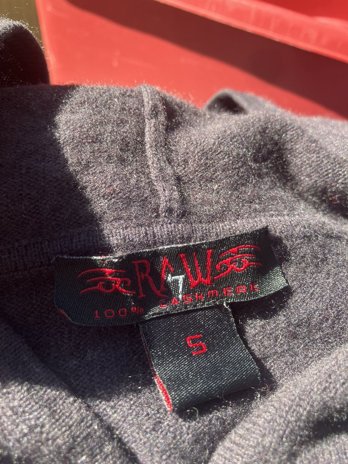 Ed Hardy Y2K Raw 7 Cashmere Hoodie Tattoo Style Skull and Dagger Size US M / EU 48-50 / 2 - 6 Thumbnail