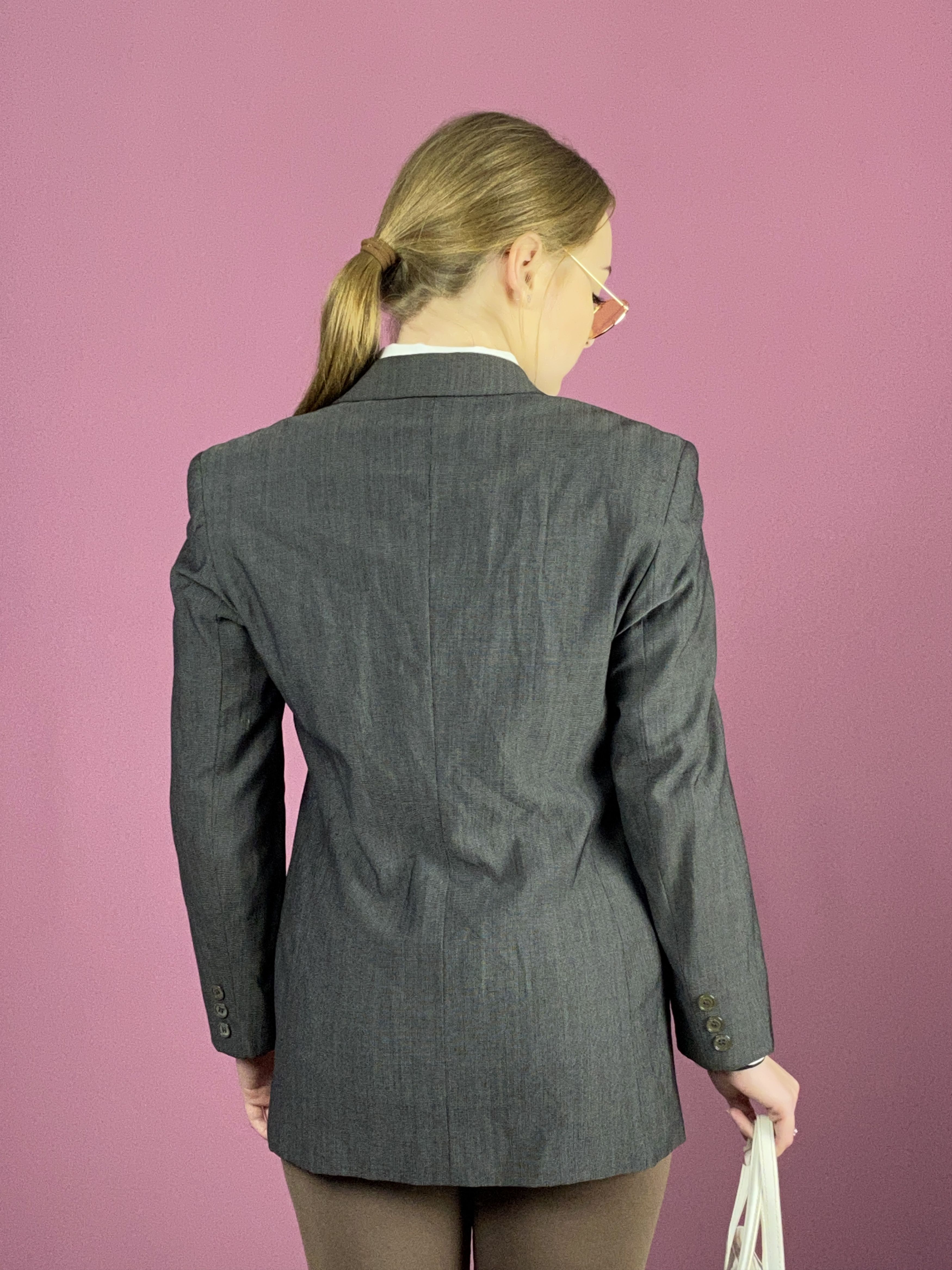Designer × Max Mara Max Mara Vintage Women's Blazer Jacket - US 8 / M Size M / US 6-8 / IT 42-44 - 4 Thumbnail