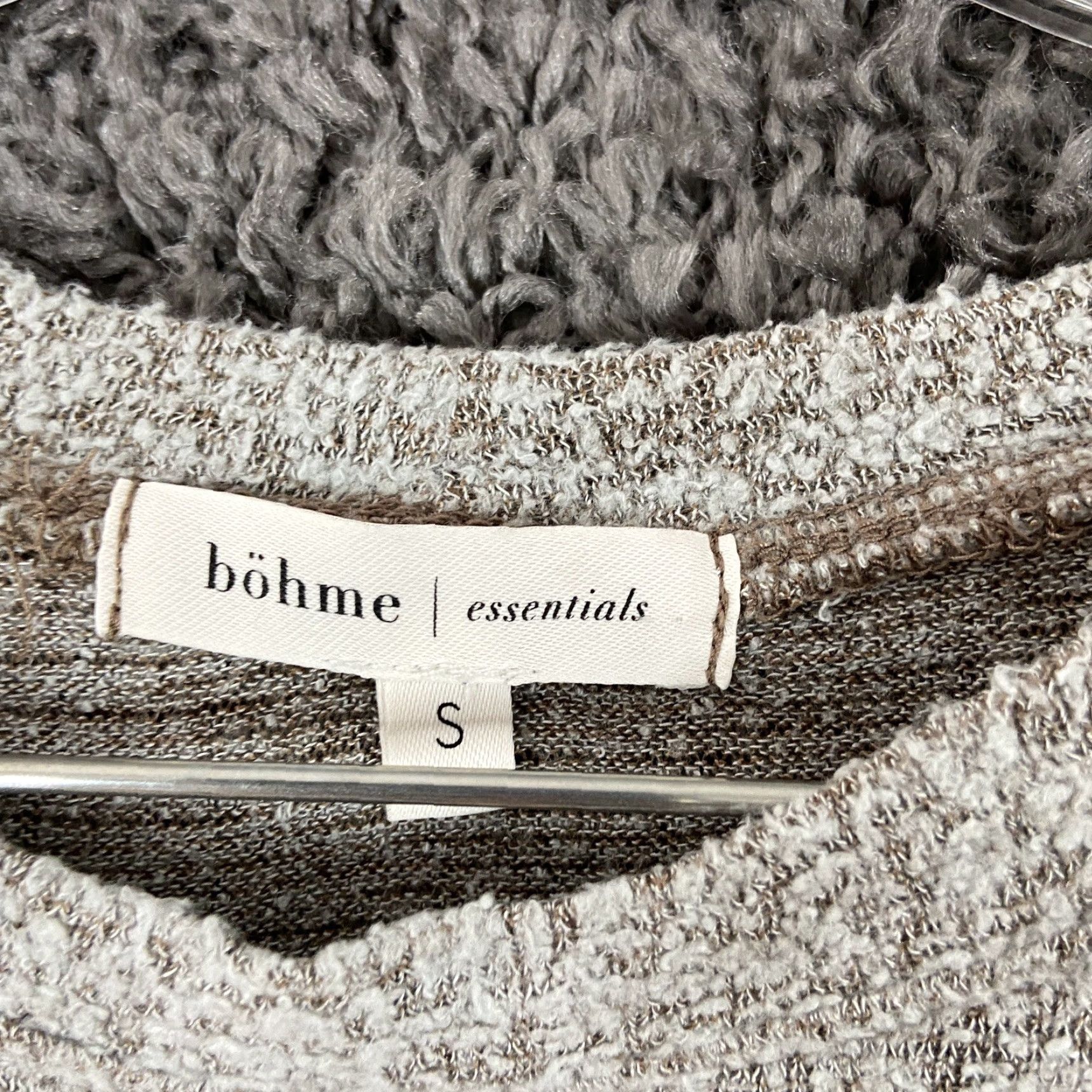 Essentials Bohme Essentials Gray Long Sleeve Blouse Womens Small Size S / US 4 / IT 40 - 7 Thumbnail