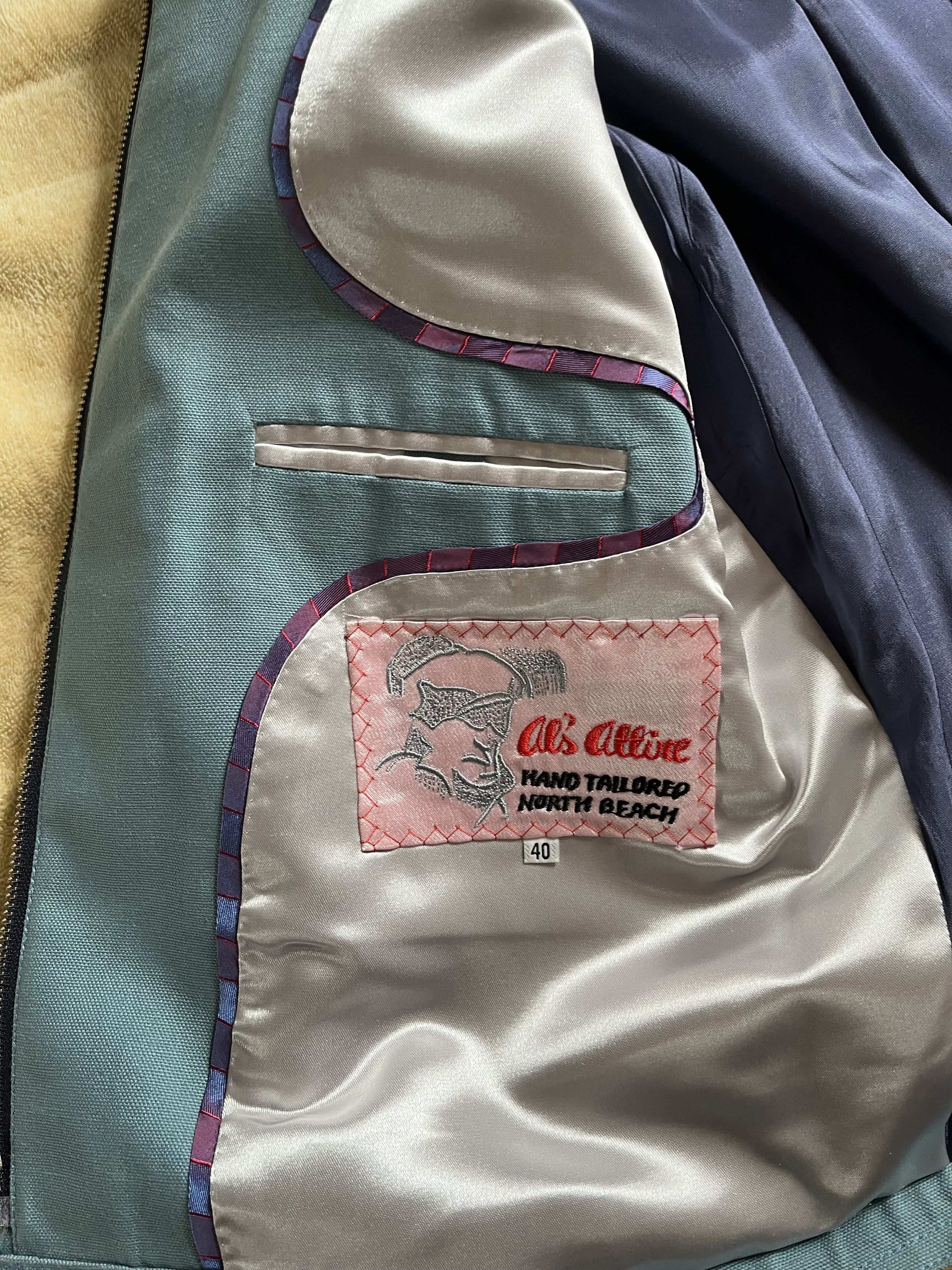 Other Al’s Attire bespoke Trucker Jacket, 40 Size US M / EU 48-50 / 2 - 5 Thumbnail