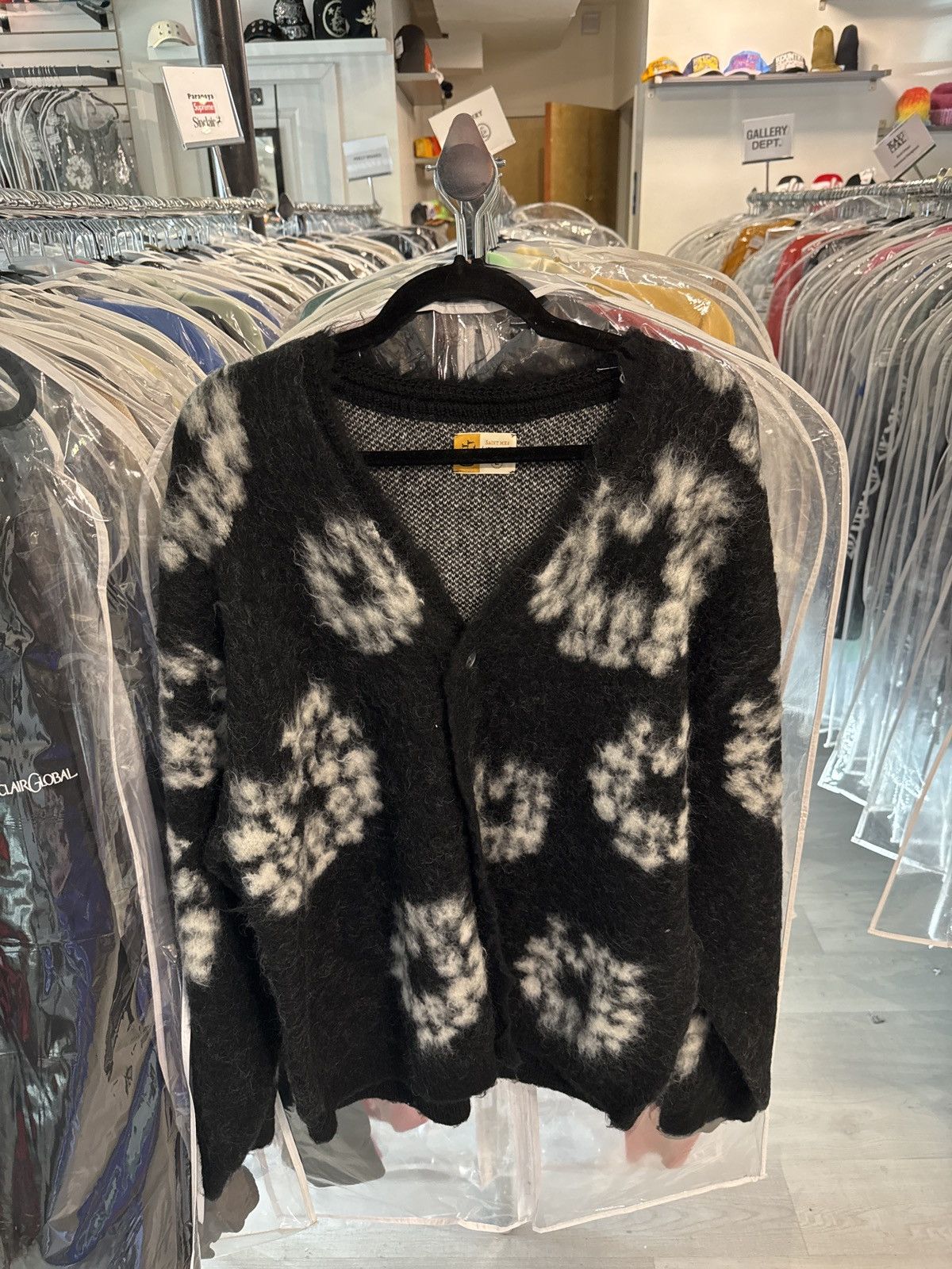 DENIM TEARS × Saint Michael Saint Michael x Denim Tears Cardigan  