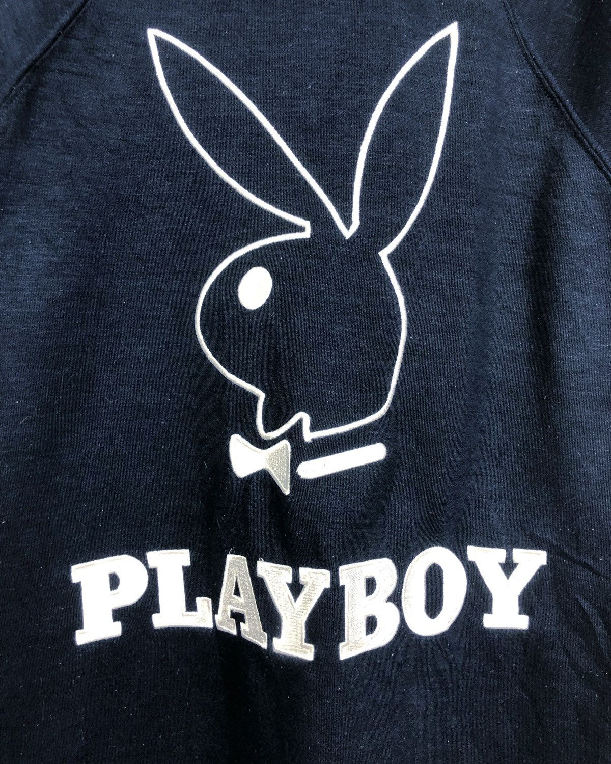 Playboy Rare Vintage Playboy Embroidered Big Logo Tee Size US M / EU 48-50 / 2 - 8 Thumbnail