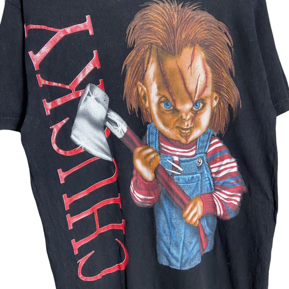 Expert Horror Vintage 90s Chucky Horror Movie T-Shirt Size US XL / EU 56 / 4 - 2 Thumbnail