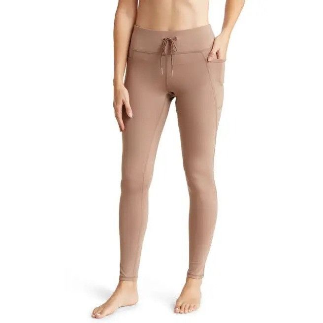 Other Yogalicious Fleece Lined High Waist Leggings Size 30" / US 8 / IT 44 - 1 Thumbnail