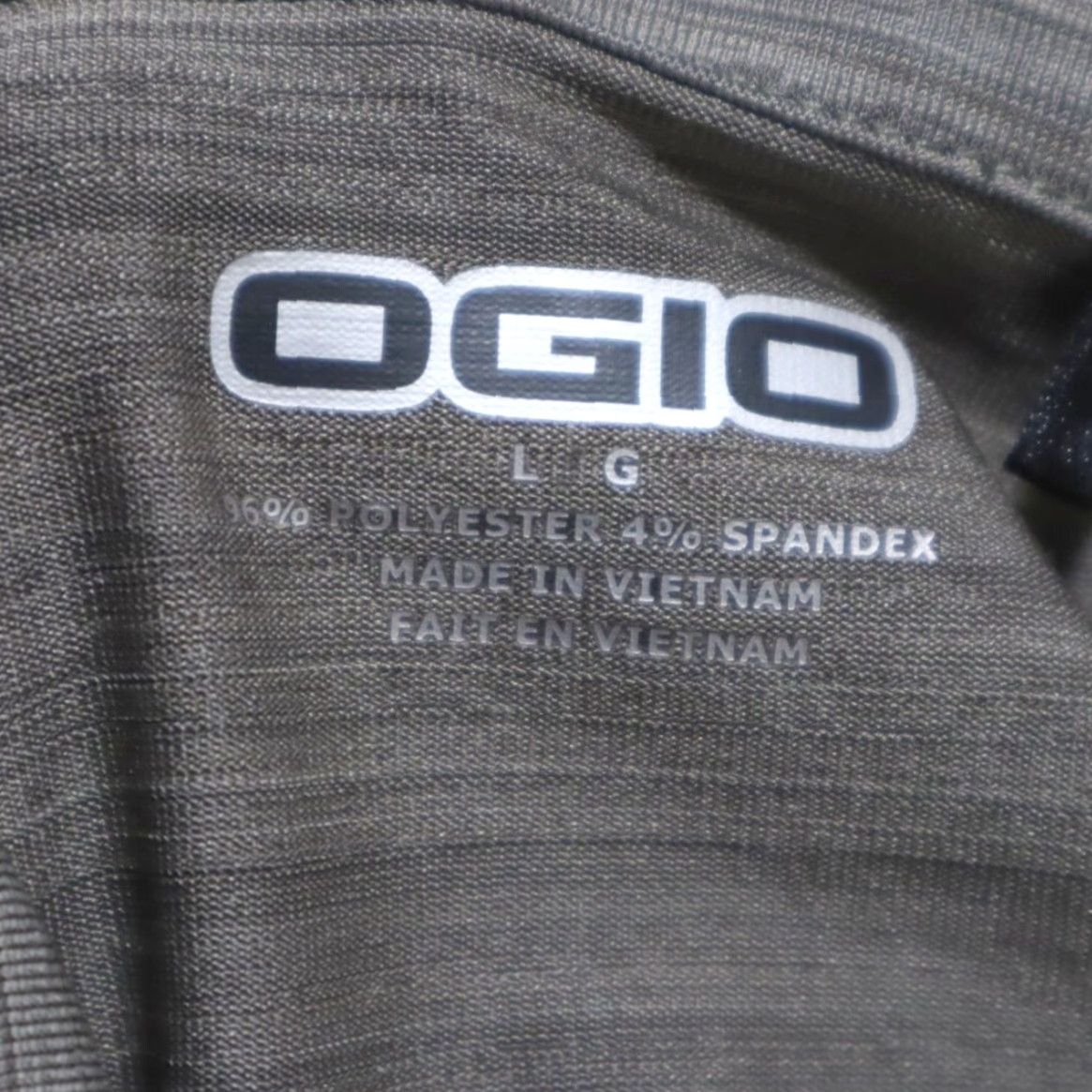 Vintage Ogio Jack Links Jerky Stretch Polyester Striped Polo Shirt Brown Men's L Size US L / EU 52-54 / 3 - 5 Thumbnail
