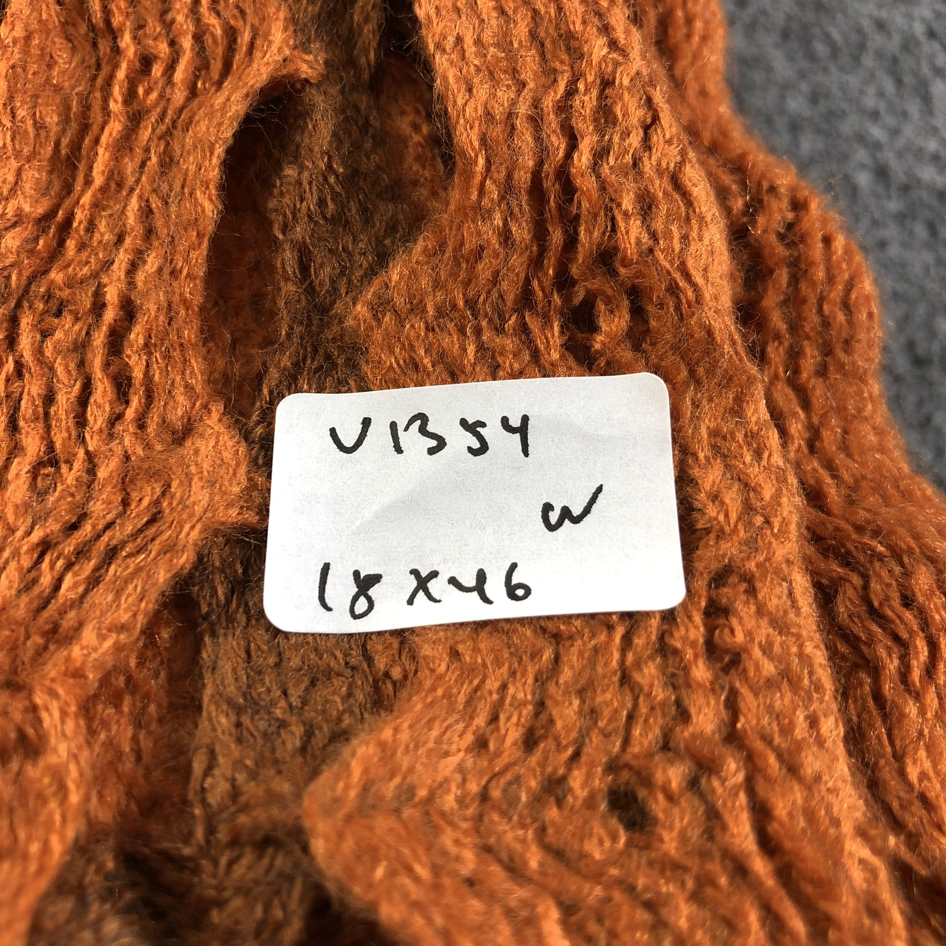 Hiroko Koshino Homme Hiroko Koshino Infinity Fishnet Scarf Muffler V1354 Size ONE SIZE - 6 Thumbnail