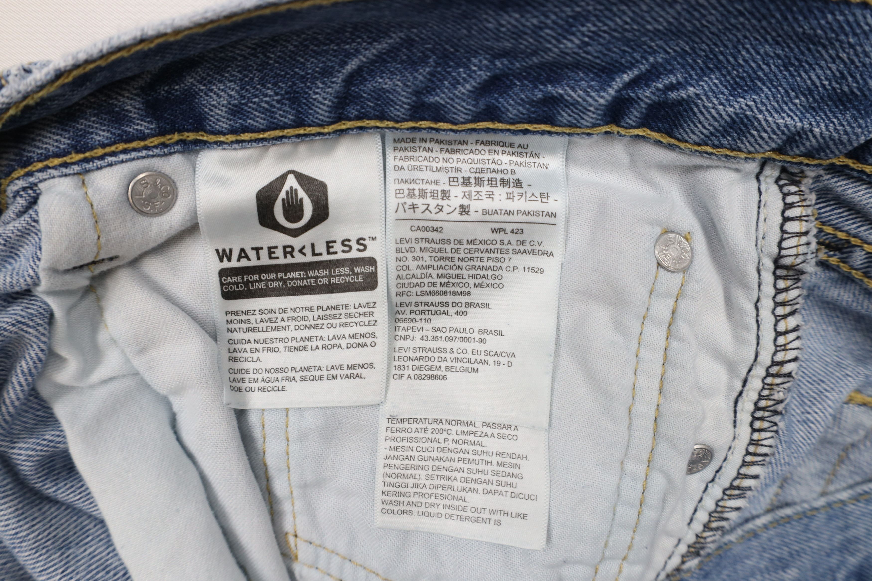 Levi's × Vintage Vintage Y2K Levis 505 Regular Fit Denim Jeans Blue Cotton Size US 40 / EU 56 - 8 Thumbnail