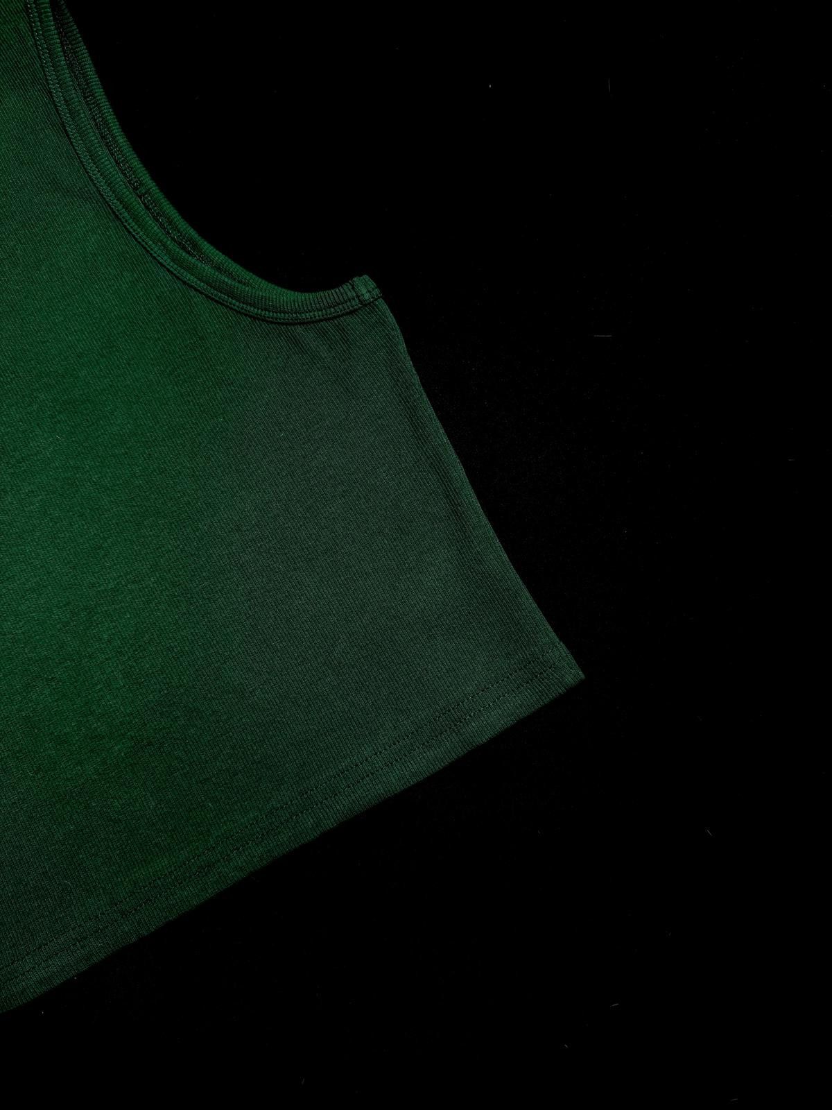 Von Dutch Y2k Von Dutch Classic Cropped Green White Tank Top L Size L / US 10 / IT 46 - 7 Thumbnail