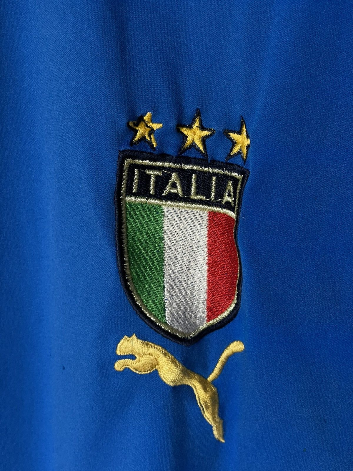 Puma Puma Italy Franchesco Totti Home Vintage 90s Soccer Jersey Size US L / EU 52-54 / 3 - 9 Thumbnail