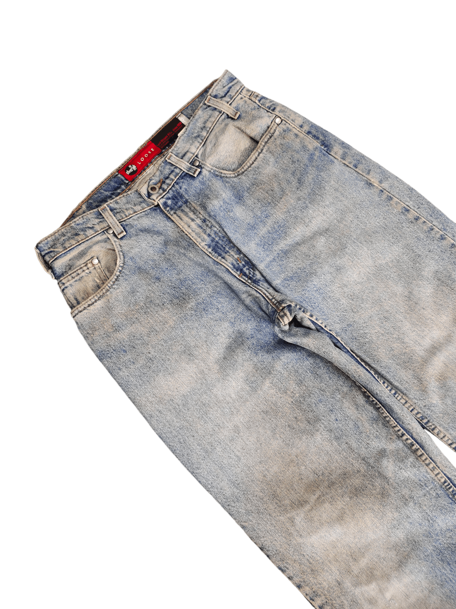 Levi's Vintage Clothing 90s Baggy Loose Jeans Levis Silvertab Loose Leg Hip Hop Y2k Size US 33 - 12 Thumbnail