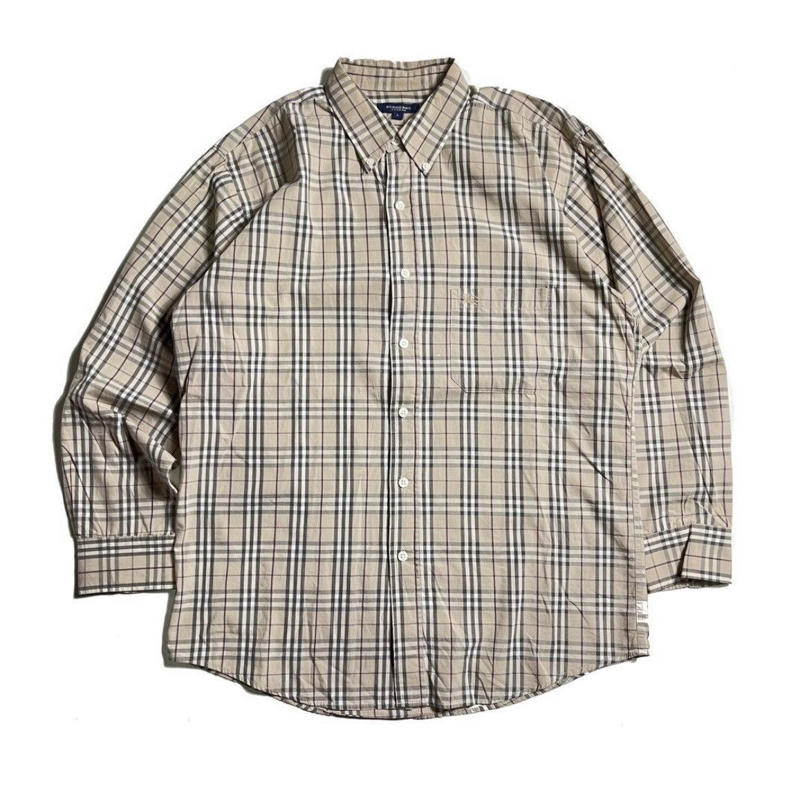 Burberry Vintage classic Burberry Nova Check Shirt Size US L / EU 52-54 / 3 - 1 Thumbnail
