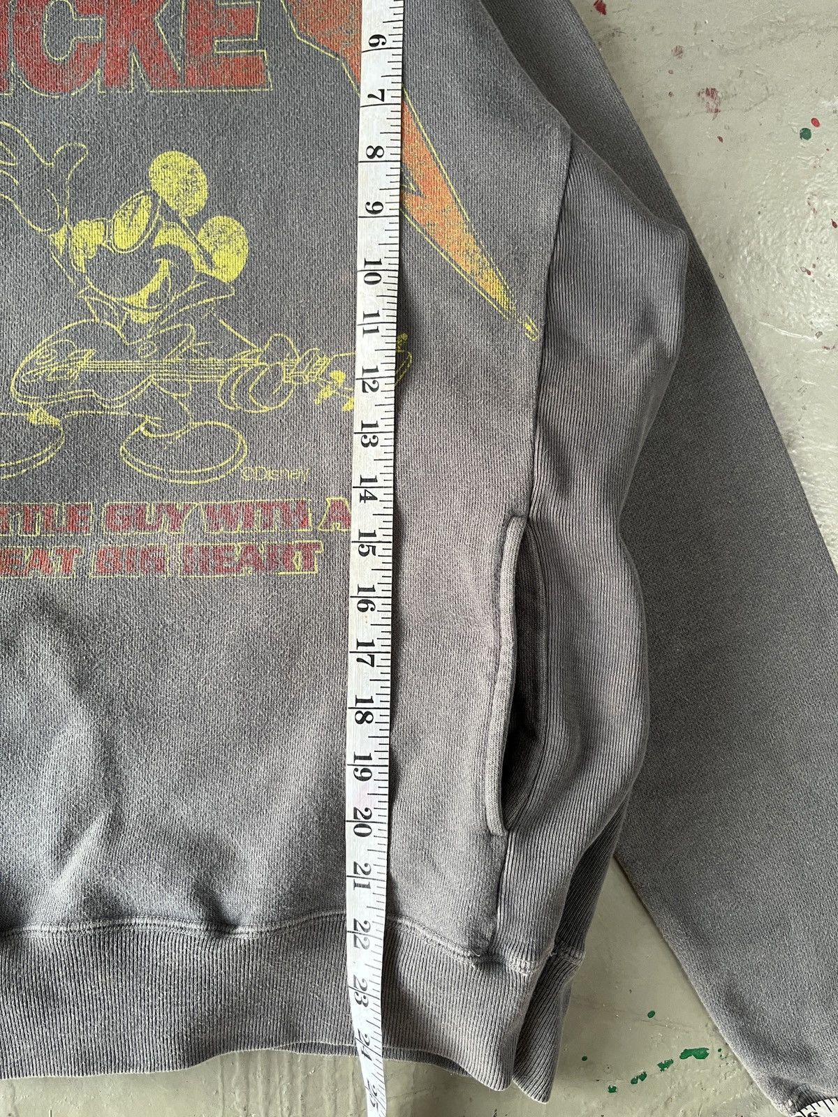 Number (N)ine Mickey Sunfaded Metallica Parody Reverse Weave Supreme Style Size US M / EU 48-50 / 2 - 10 Thumbnail