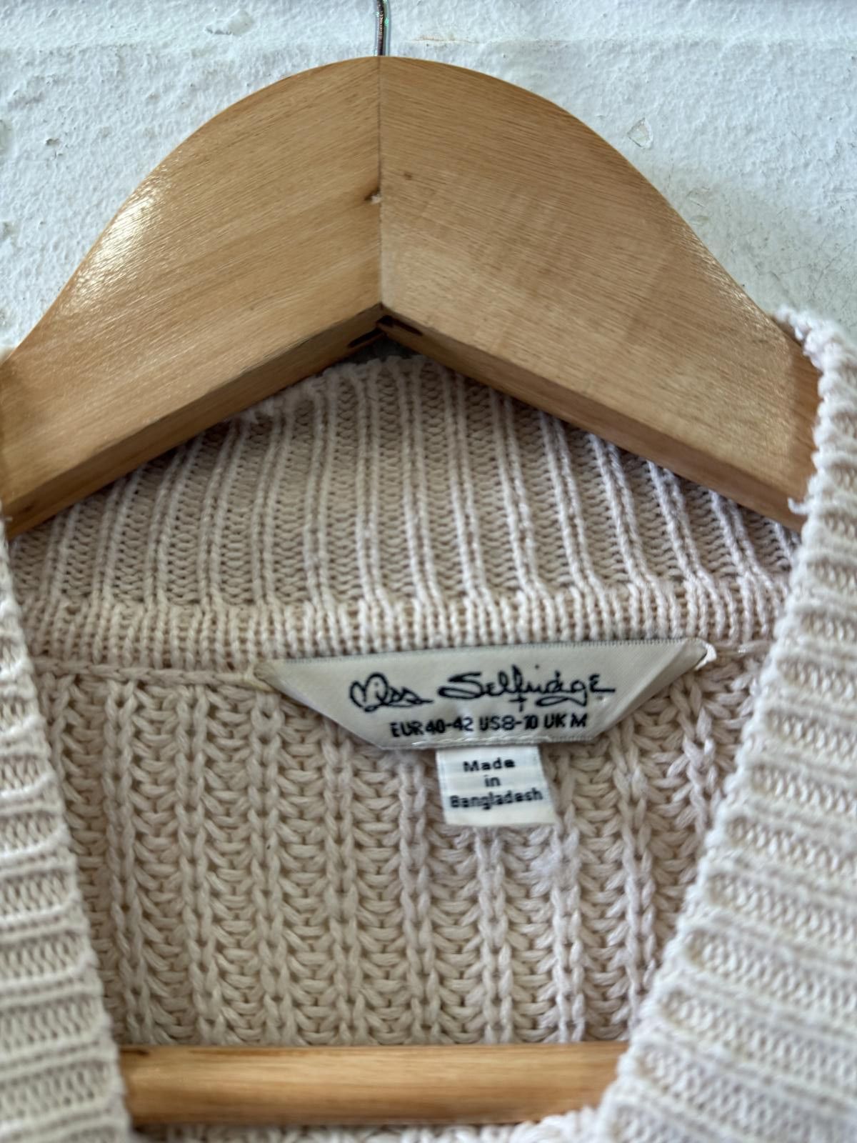 Designer Max Selfridge Women's Crew Neck Striped Sweater Size M / US 6-8 / IT 42-44 - 3 Thumbnail